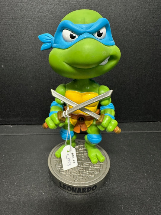 Leonardo Teenage Mutant Ninja Turtles Wacky Wobbler Funko Loose