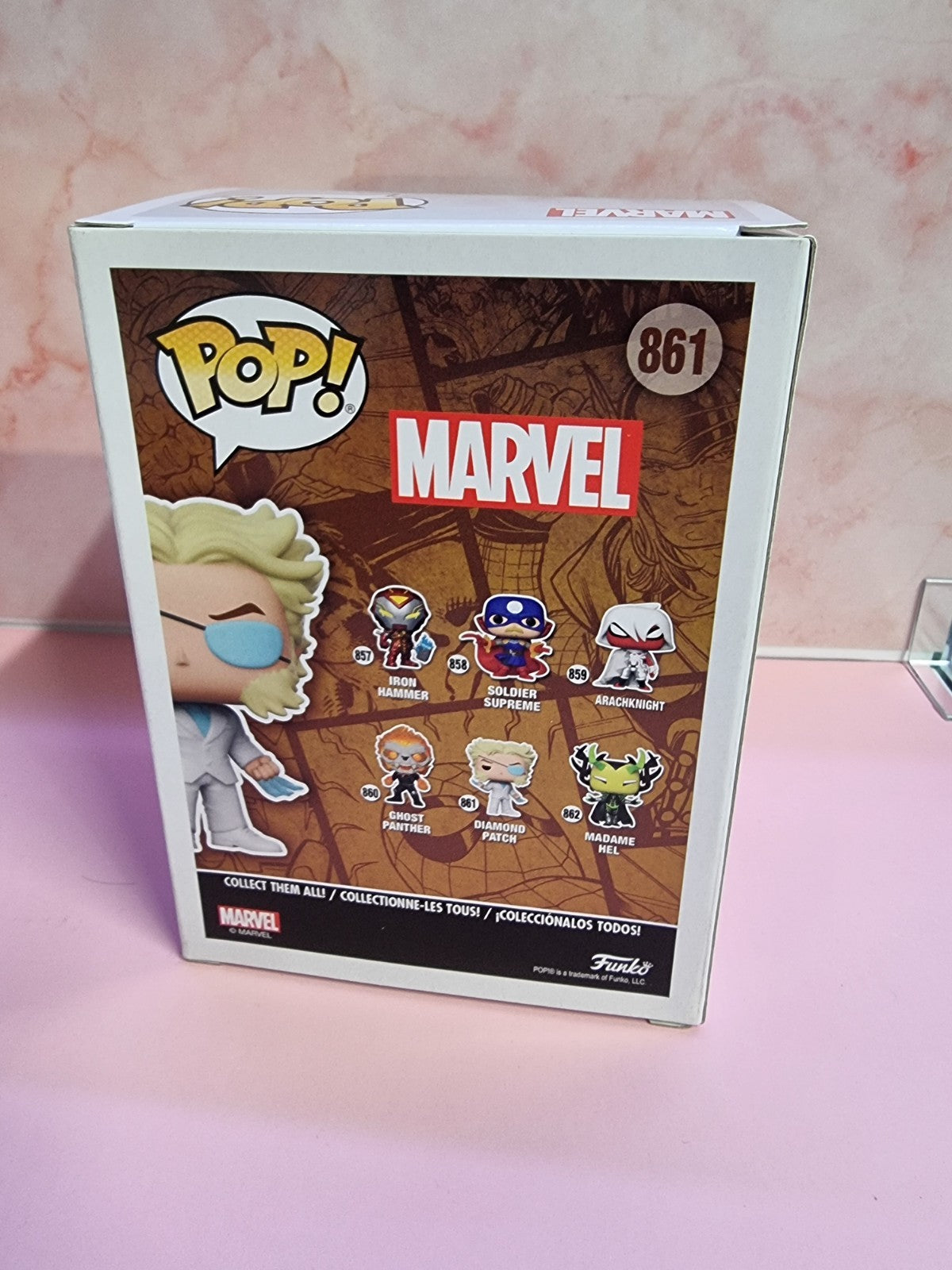 Funko Marvel Infinity Warps Diamond Patch #861 Collectible Vinyl Figure