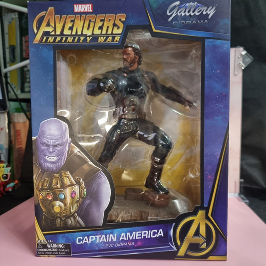 Avengers Infinity War Captain America PVC Figure Marvel Gallery Diamond Toys