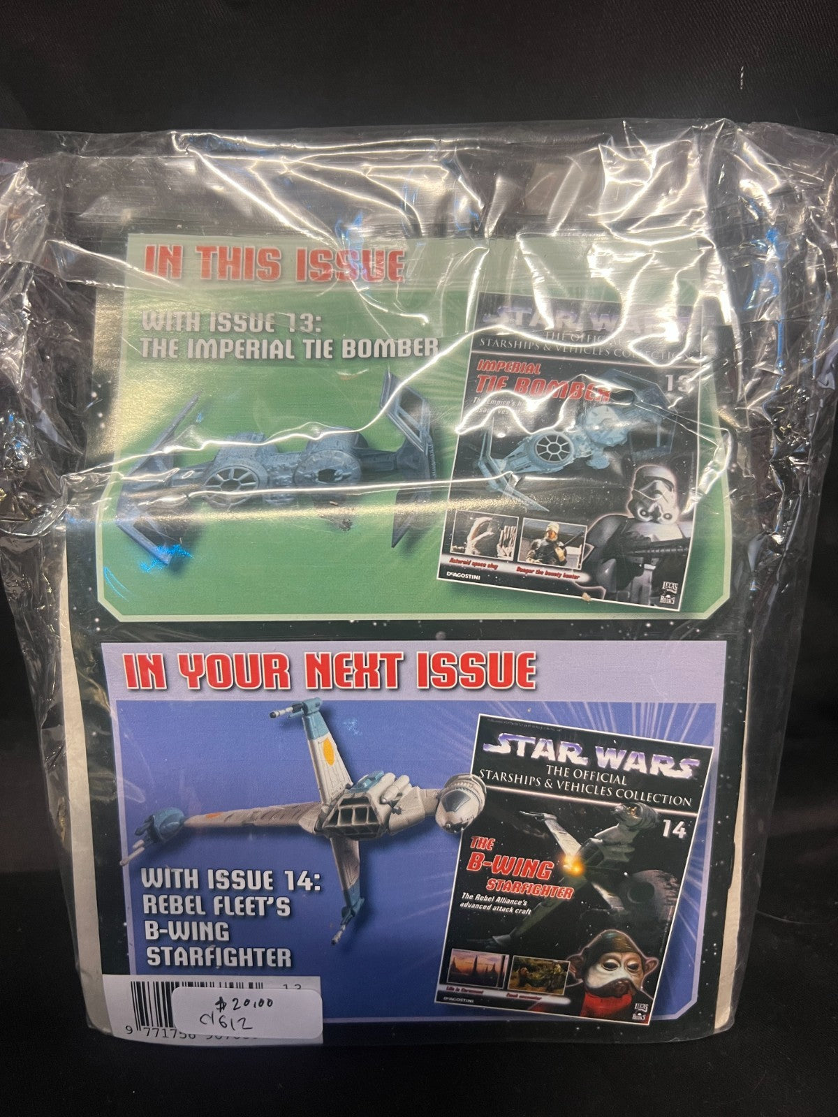 STAR WARS DEAGONSTINI Starship ISSUE 13 Imperial Tie Bomber