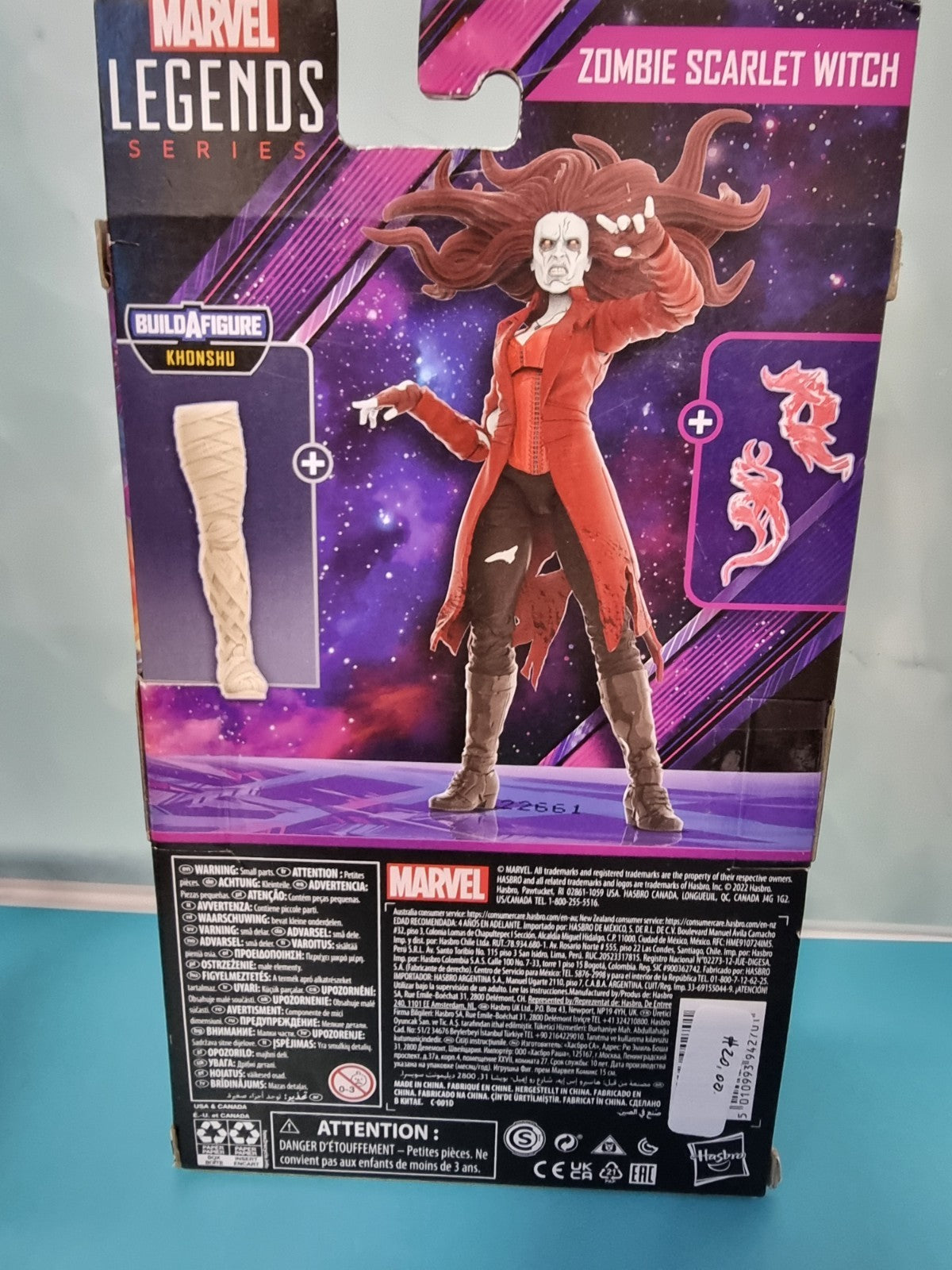 Zombie Scarlet Witch - Marvel Legends Series 6" Hasbro action figure