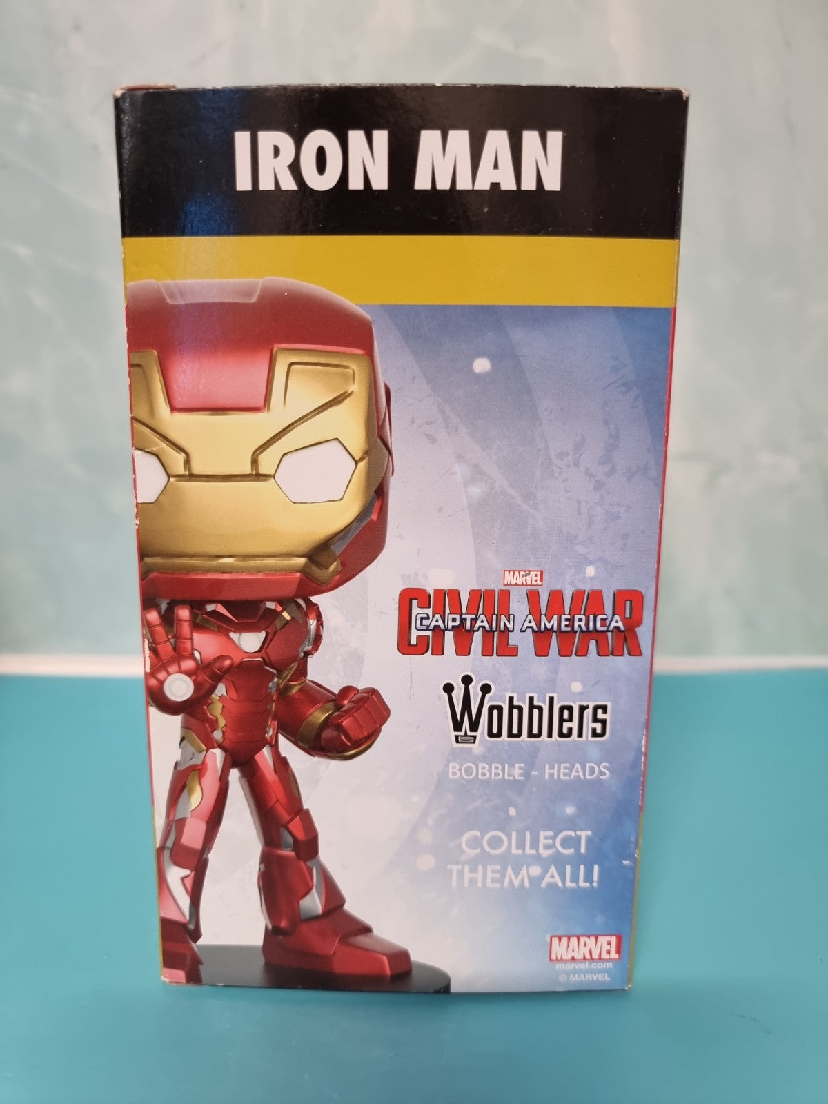 Funko Wacky Wobbler Civil War Iron Man - Bobble-Head -