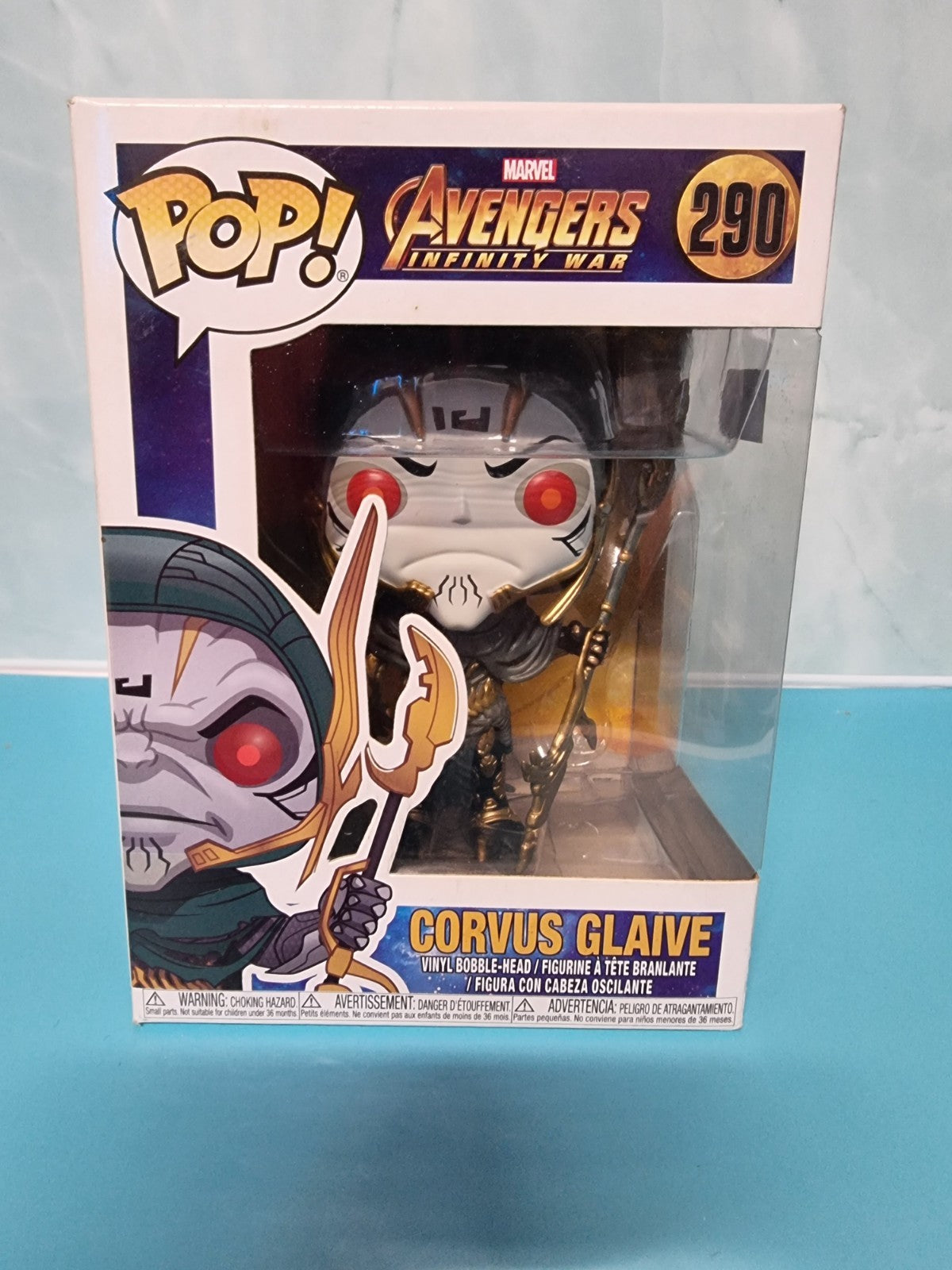 Funko Pop! Marvel Avengers Infinity War - Corvus Glaive Vinyl Figure #290