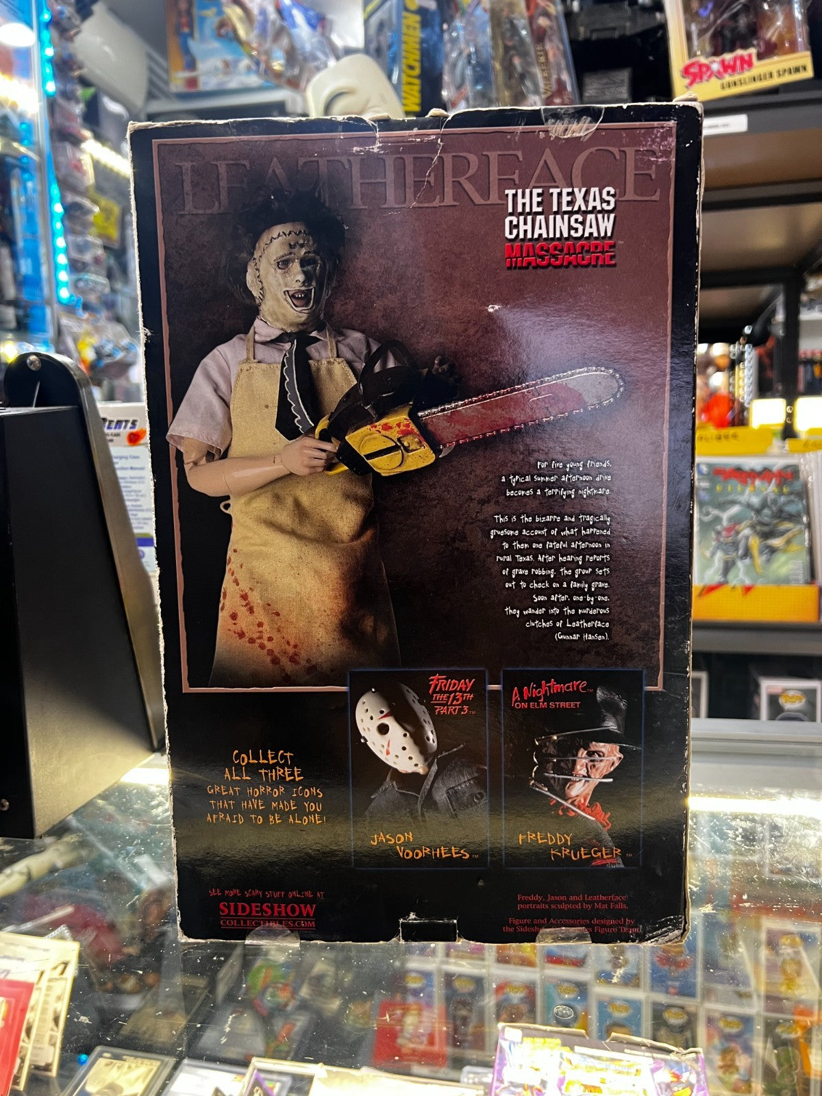 SIDESHOW Texas Chainsaw Massacre Leatherface *CLASSIC* 12" Figure NEW/SEALED