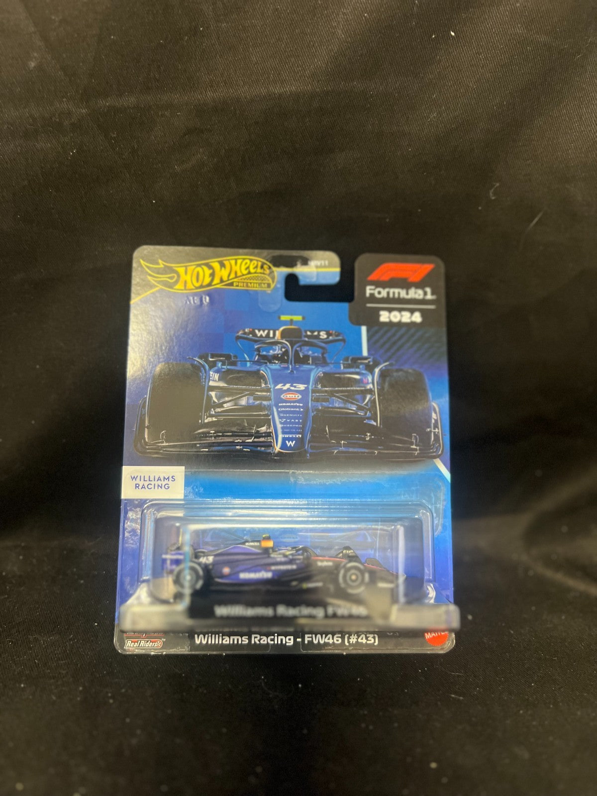 Hot Wheels Premium 2024 Formula 1 Williams Racing FW46 #43 Franco Colapinto