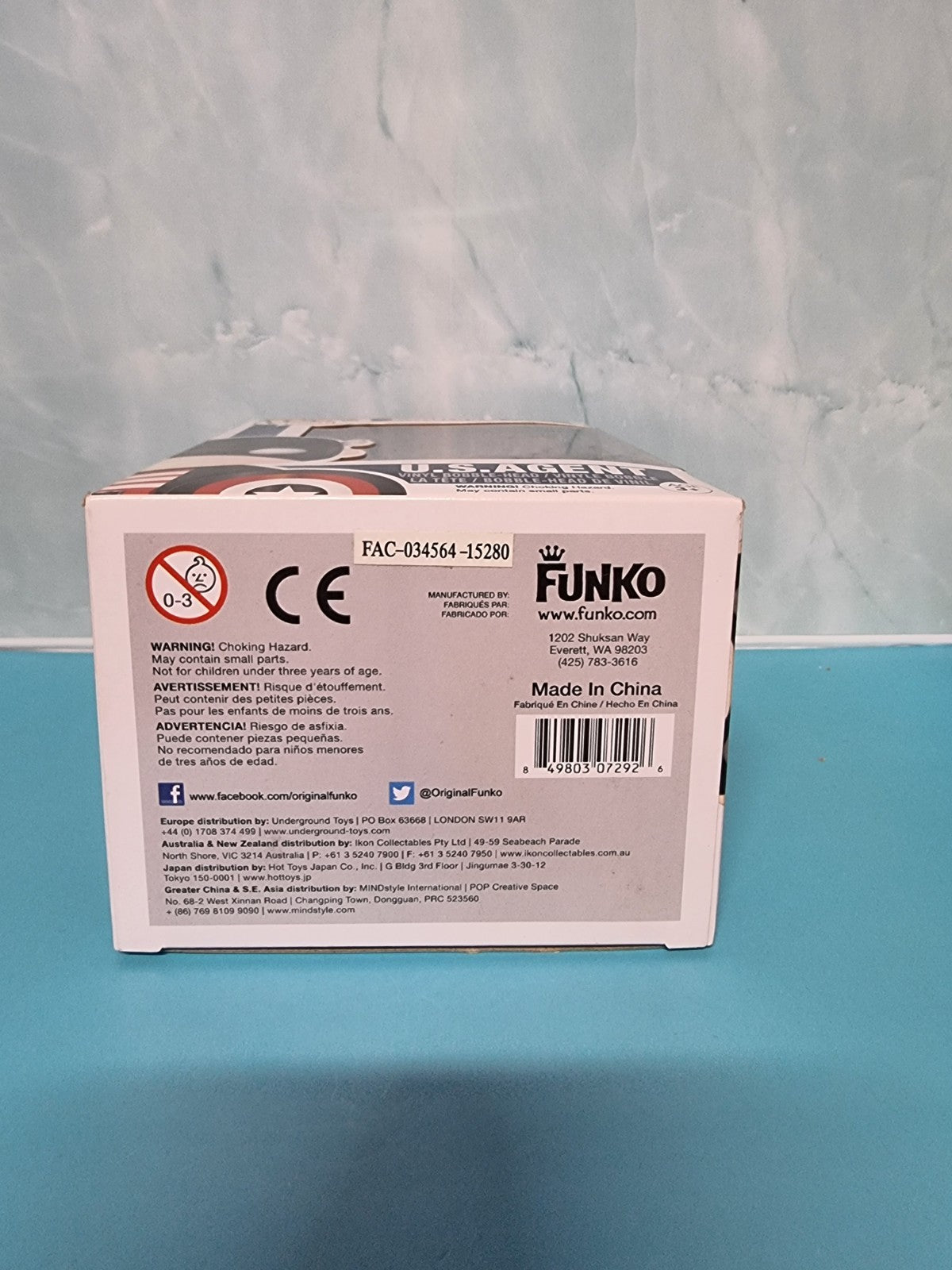 Funko Pop Marvel  U.S Agent #108