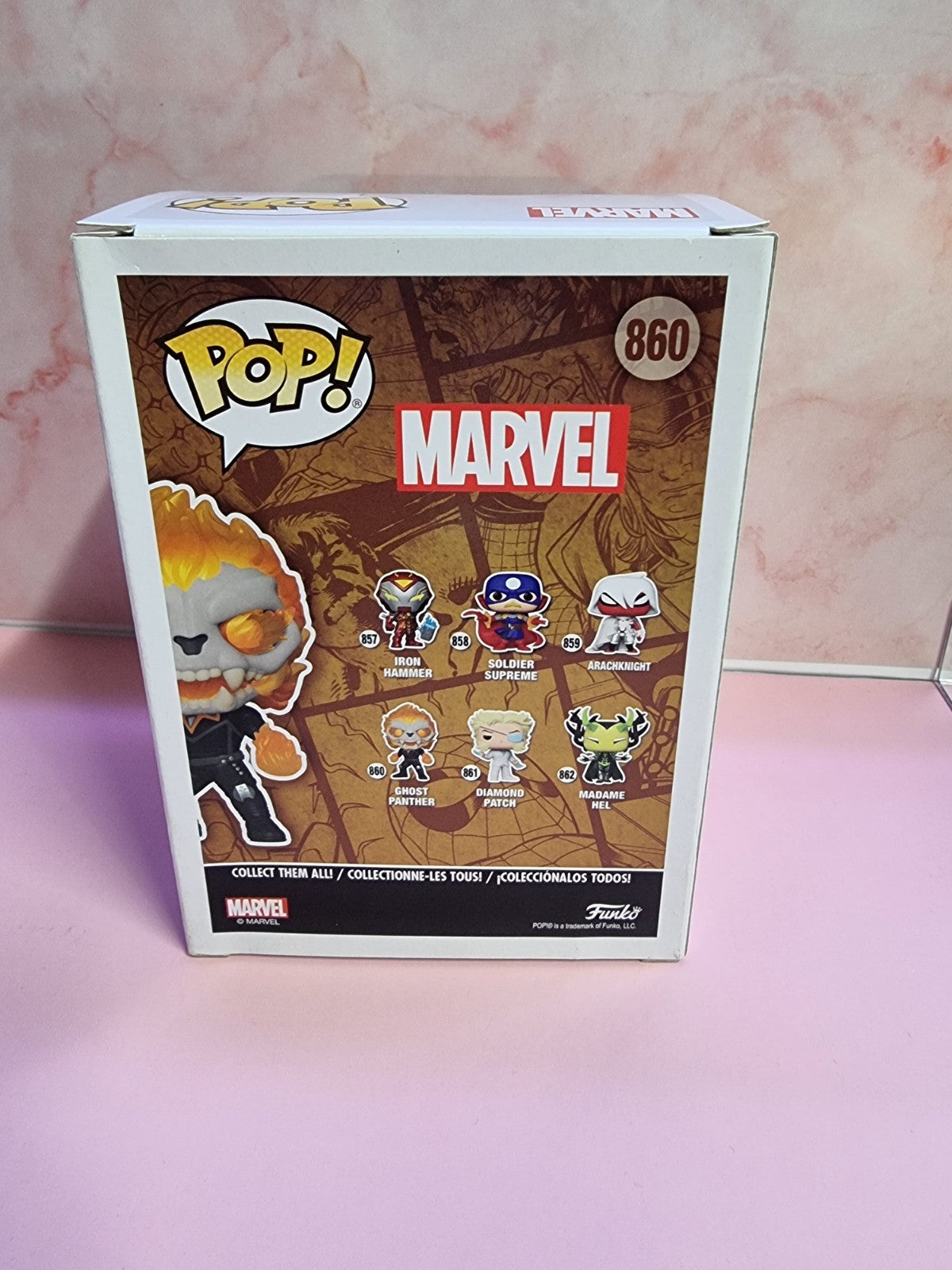 Marvel Infinity Warps Ghost Panther Pop! Vinyl Figure #860