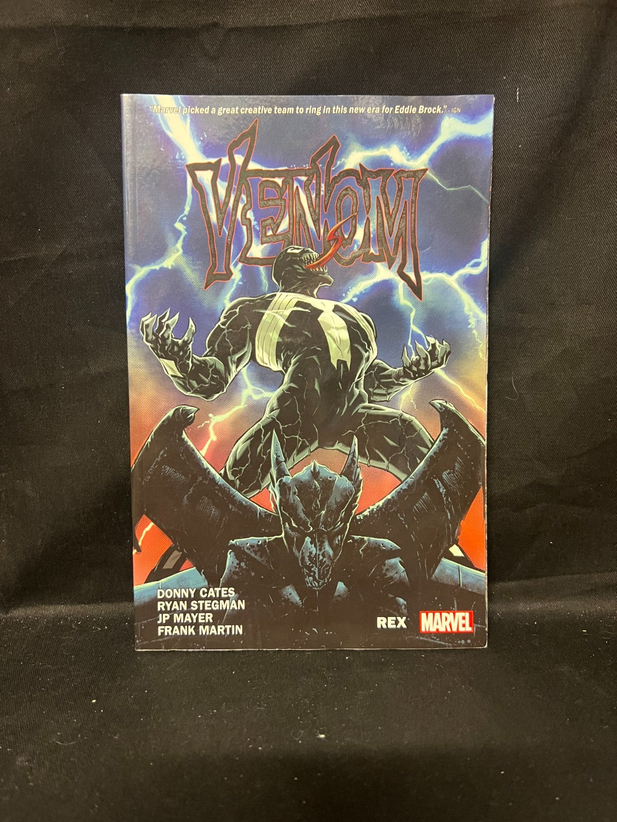 Venom volume 1 Rex trade paperback Marvel Comics Donny Cates Ryan Stegman