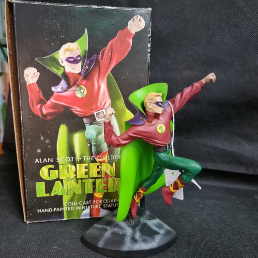 DC Direct Golden Age GREEN LANTERN Alan Scott 6” Statue Paquet # 1083