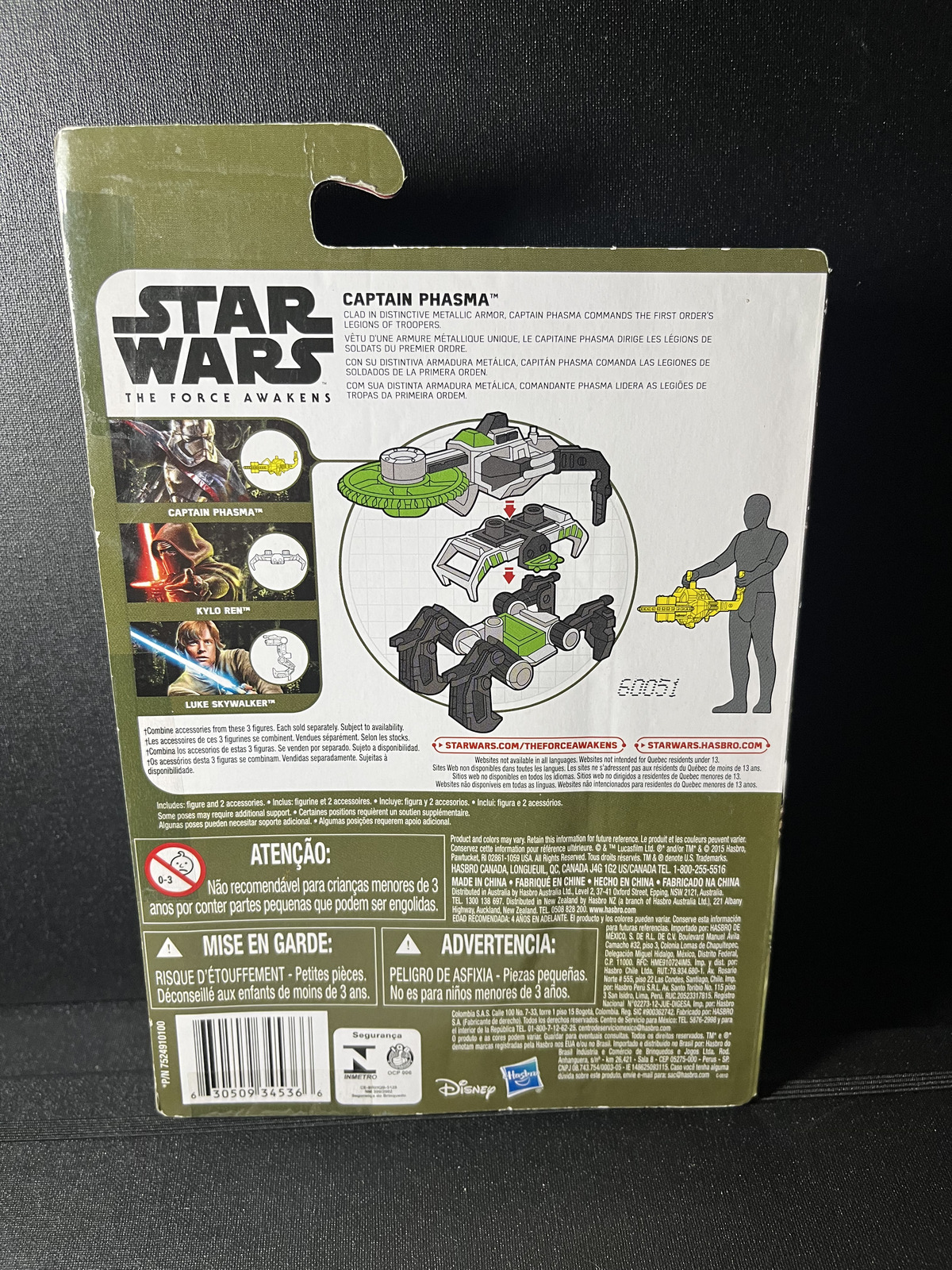 Captain Phasma Star Wars The Force Awakens 3.75 Action Figure
