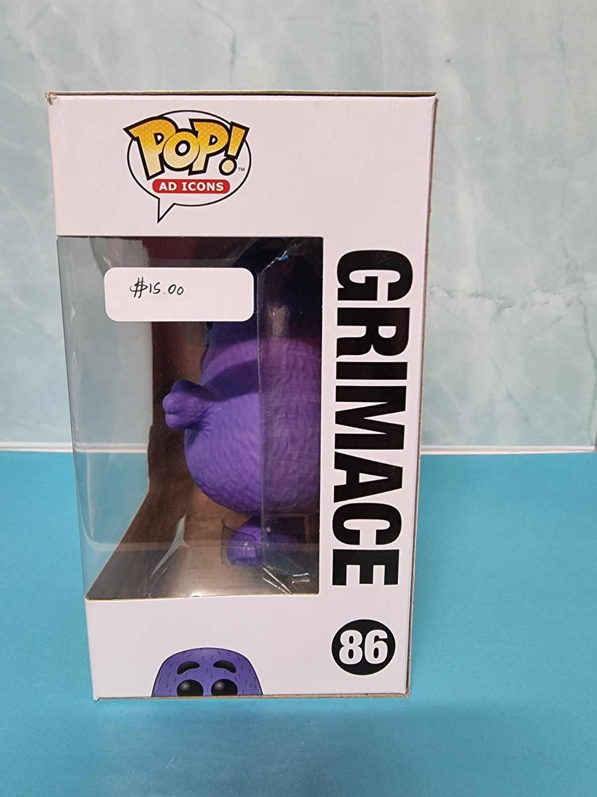 FUNKO POP AD ICONS MCDONALDS #86 GRIMACE VINYL FIGURE