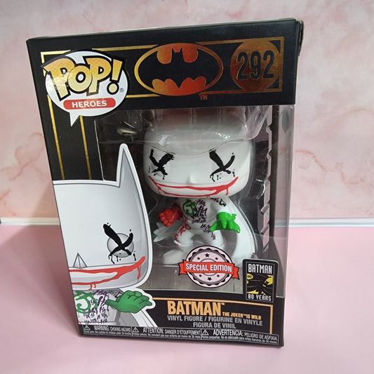 Funko Pop 43970 Heroes: Batman # 292 The Joker is Wild Vinyl Figure