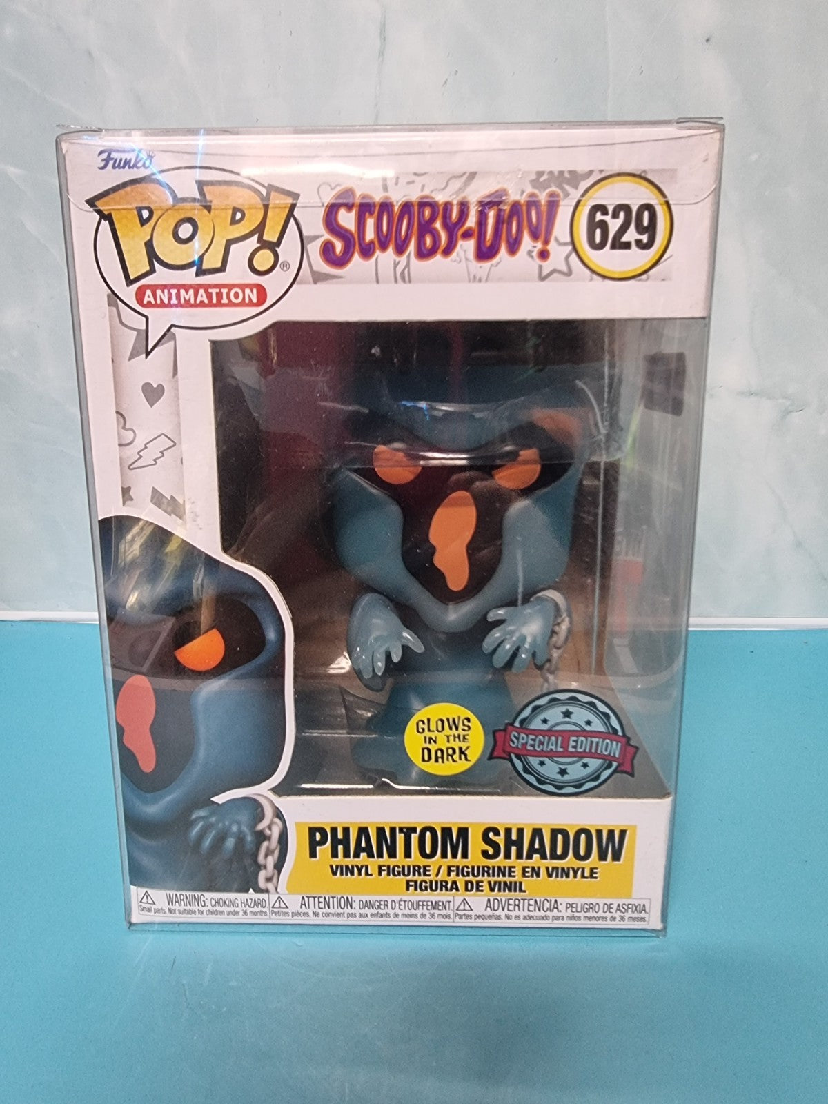 Scooby-doo #629 The Phantom Shadow Funko Pop! Vinyl Figure SE Glow