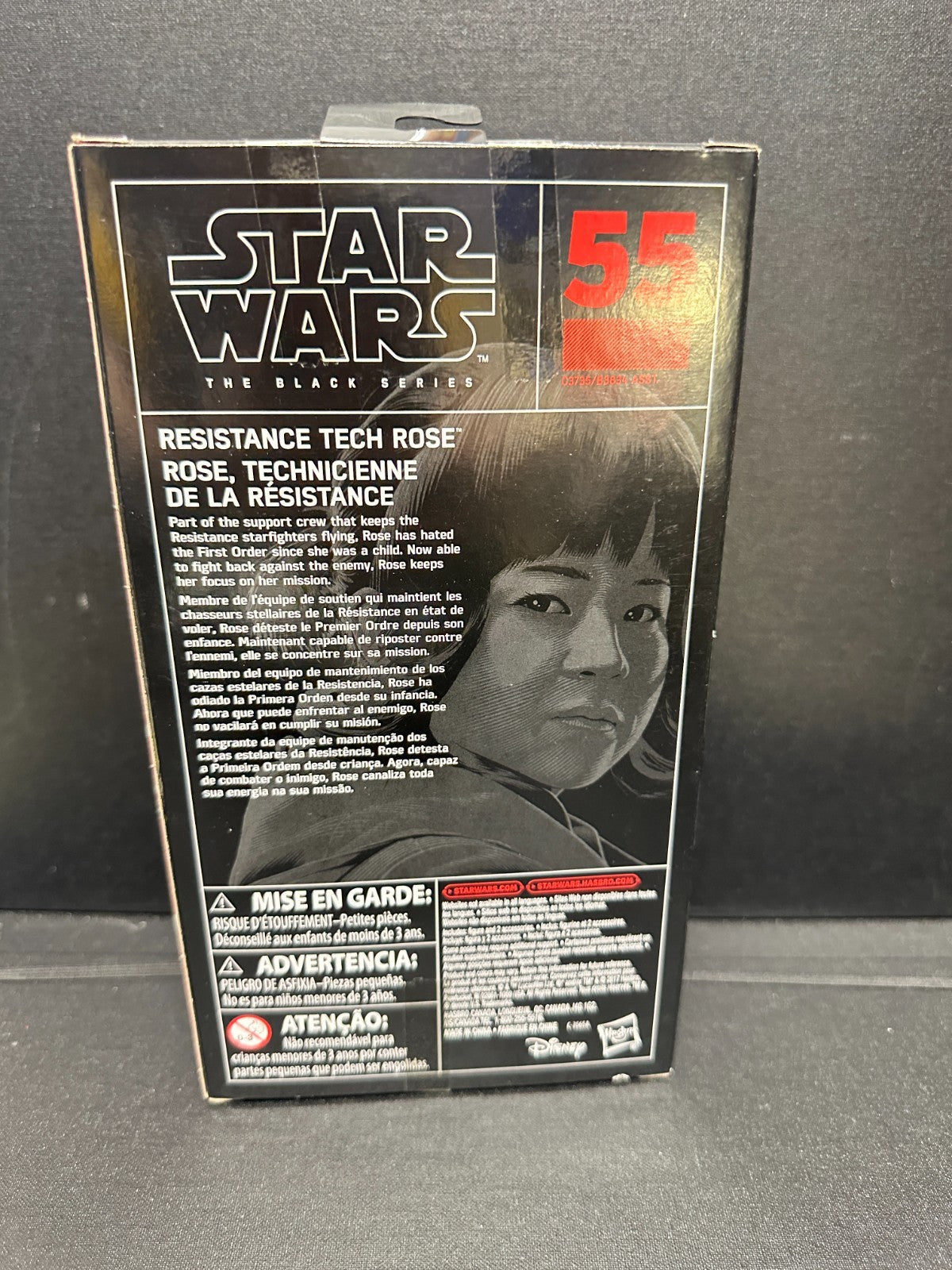 Star Wars The Black Series Resistance Tech Rose #55 6 inch Action Figure