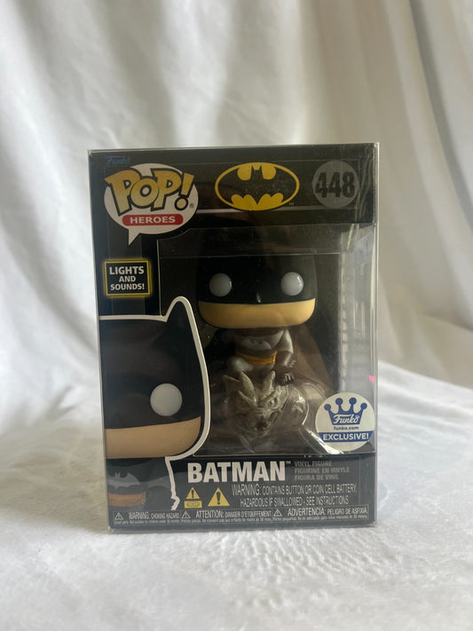 FUNKO POP! #448 DC-Comics Batman Lights And Sound Funko Exclusive