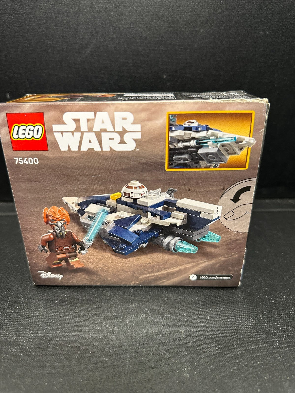 LEGO Star Wars: The Clone Wars Plo Koon’s Jedi Starfighter Microfighter 75400