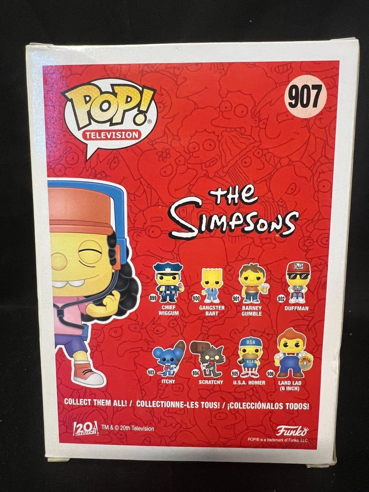 Funko POP The Simpsons Otto Man #907 Vinyl Figure Special Edition