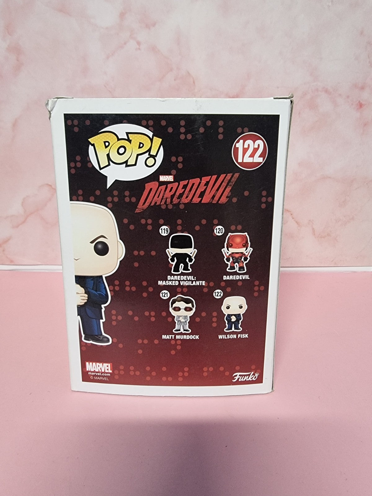 Funko POP Marvel Daredevil Wilson Fisk (Kingpin) #122 Vaulted Vinyl Bobble-Head 