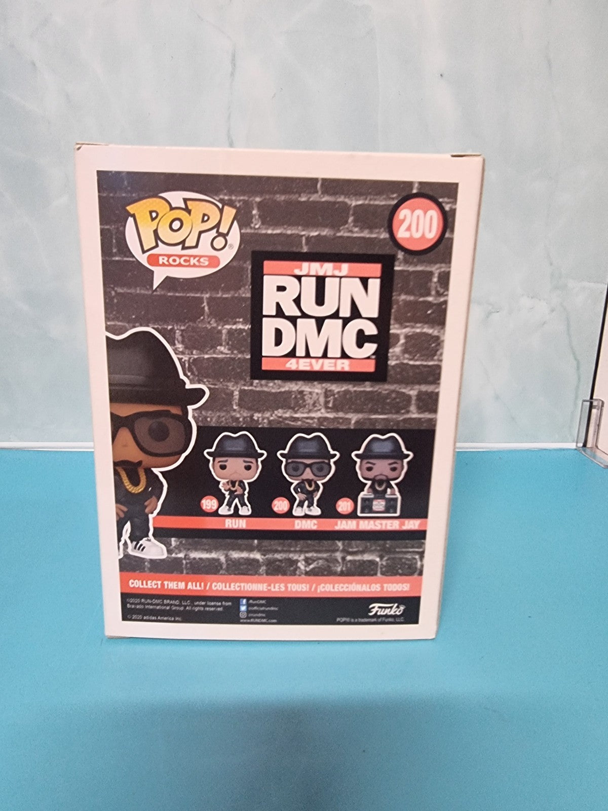 Run-DMC, Funko Pop #200, DMC | 2020, JMJ RUN 4EVER Box, Vinyl Figure, Music, Rap