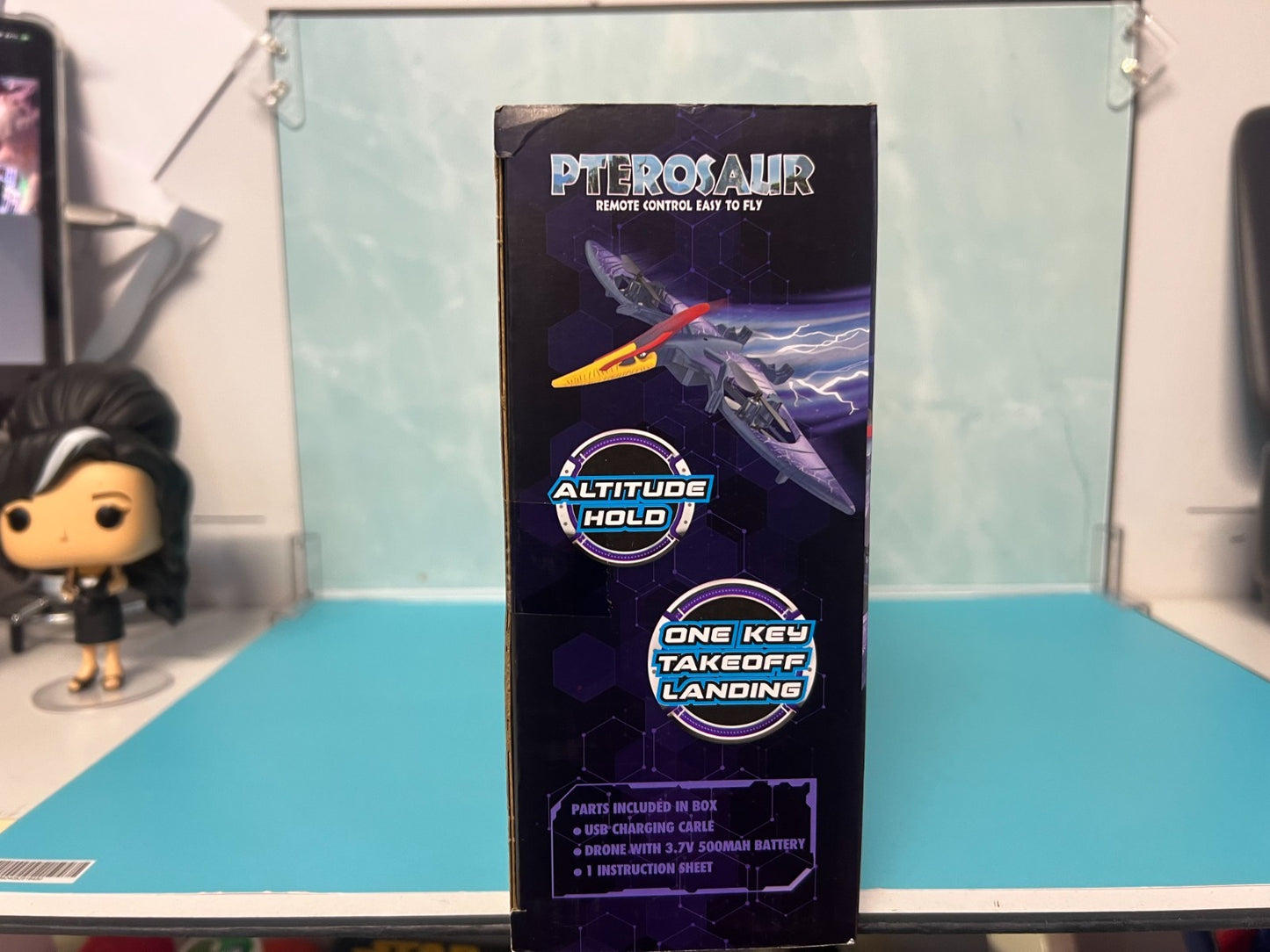 2.4Ghz Quadcopter Remote Control Pterosaur Dinosaur Aircraft RC Drone For K EOB