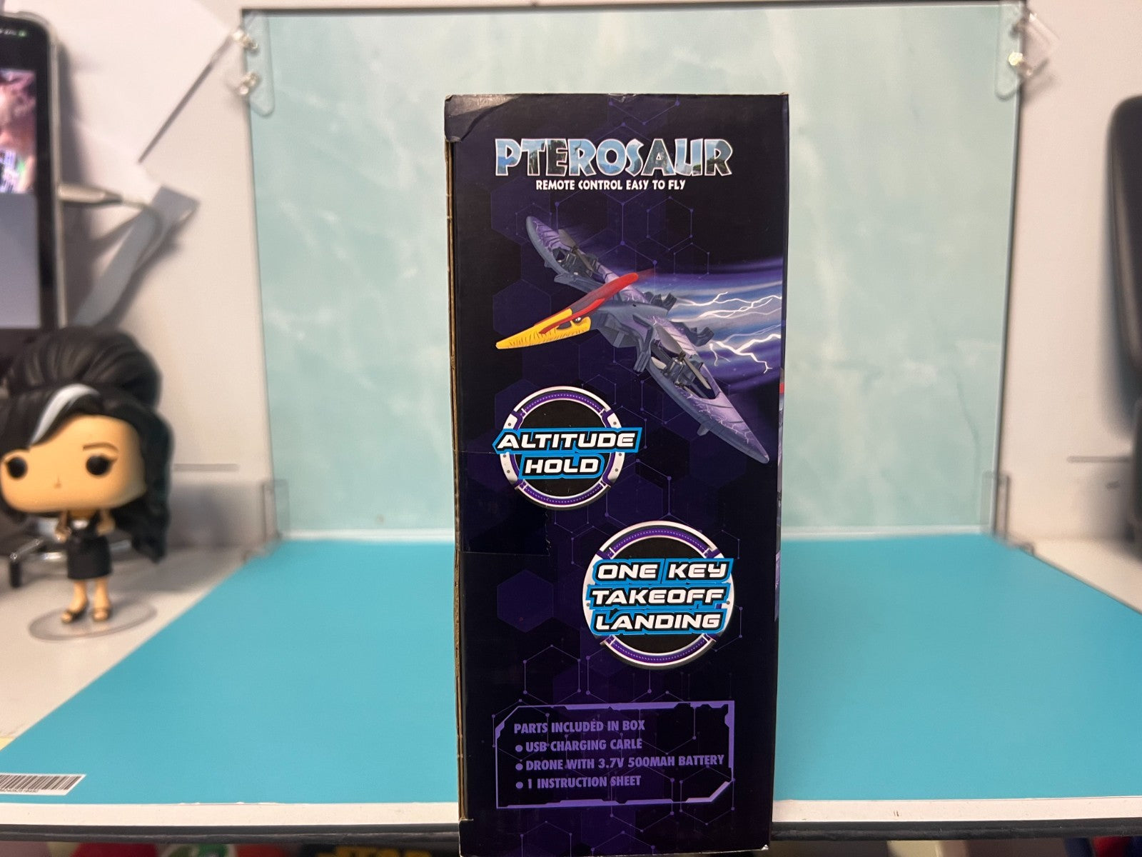 2.4Ghz Quadcopter Remote Control Pterosaur Dinosaur Aircraft RC Drone For K EOB