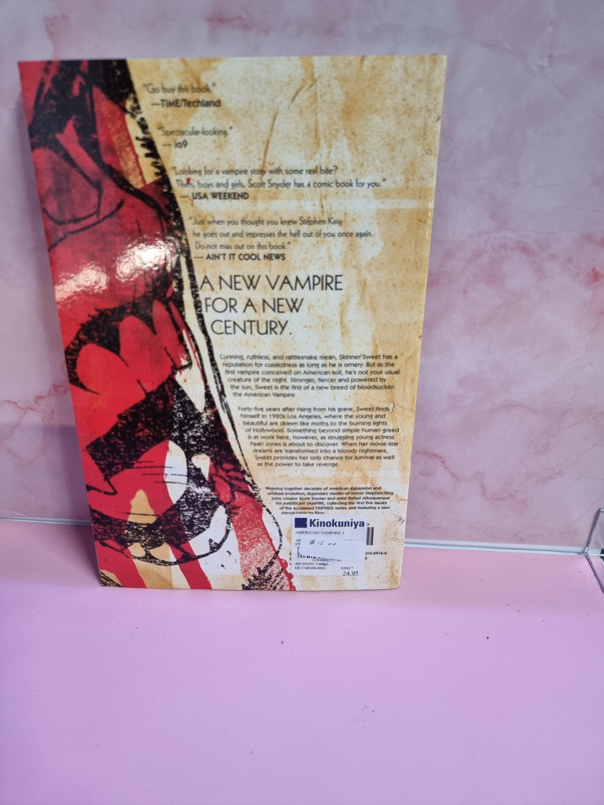 American Vampire Vol. 1 Graphic Novel Vertigo Comics Stephen King Scott Snyder