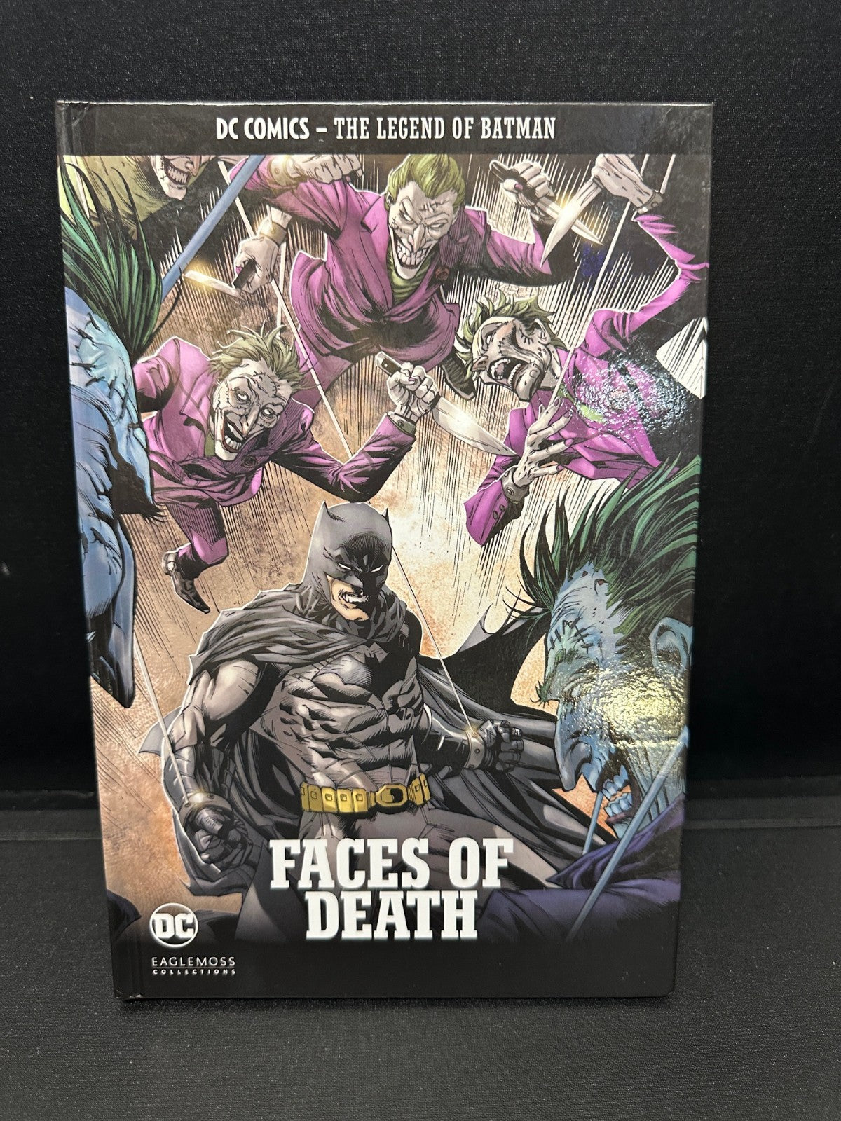 DC Comics The Legend of Batman Volume 4 Faces of Death Hardcover Eaglemoss