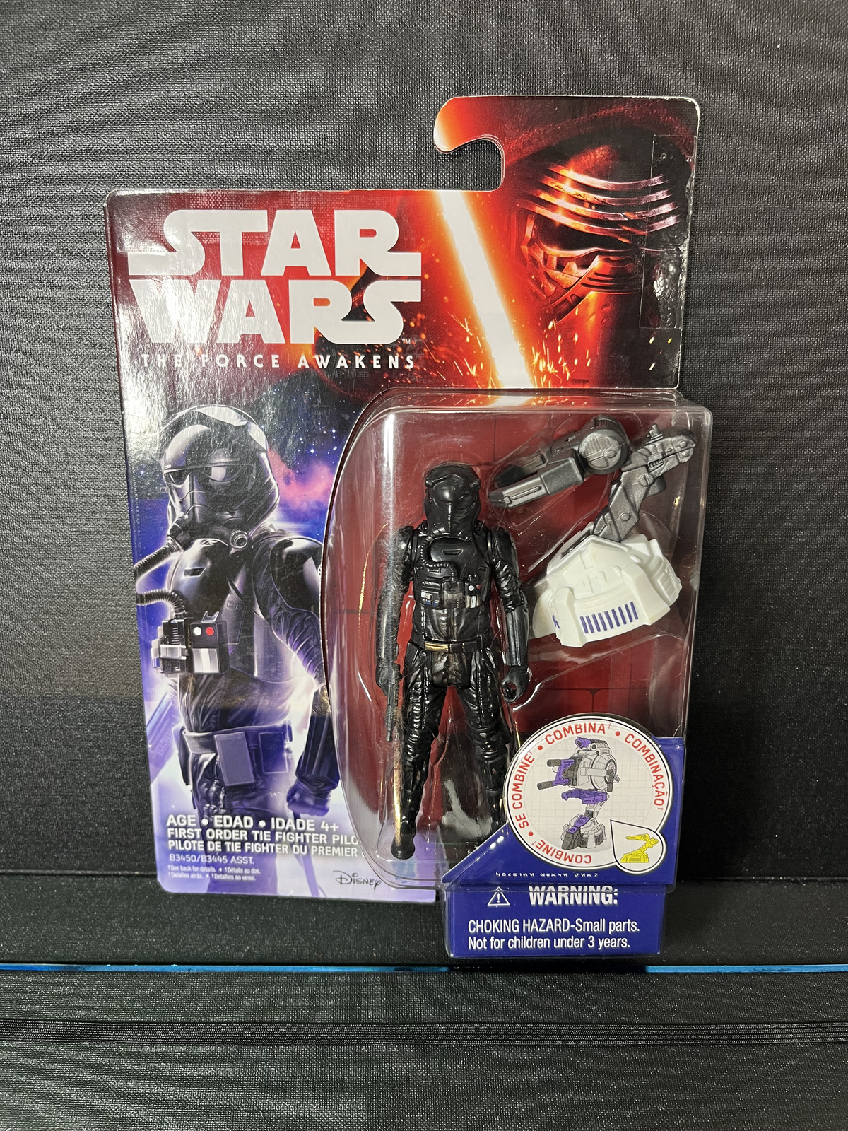 First Order Tie Fighter Pilot Star Wars The Force Awakens 3.75 Action Figure