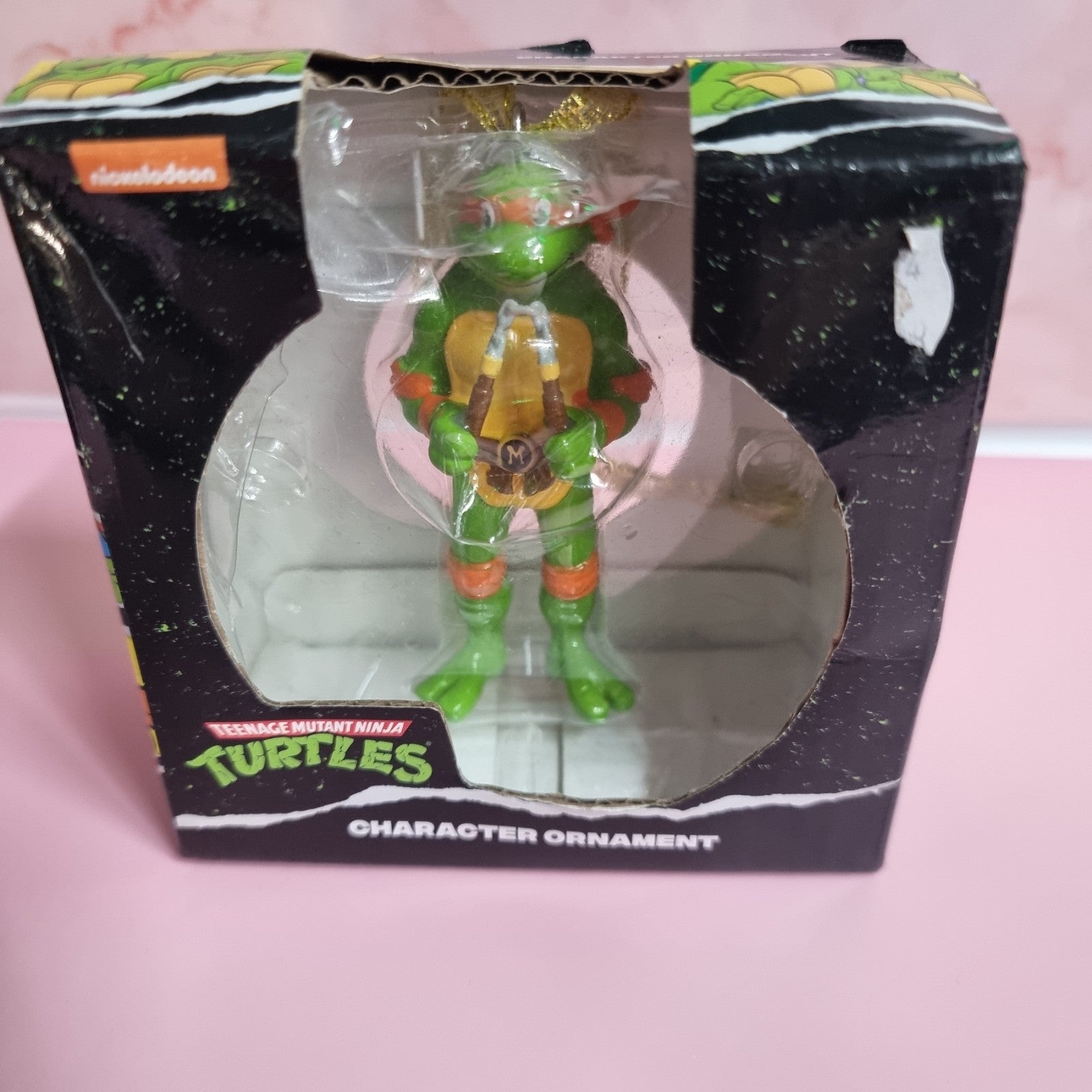 TMNT Ninja Turtles Michael Angelo Official License Character Christmas Ornament