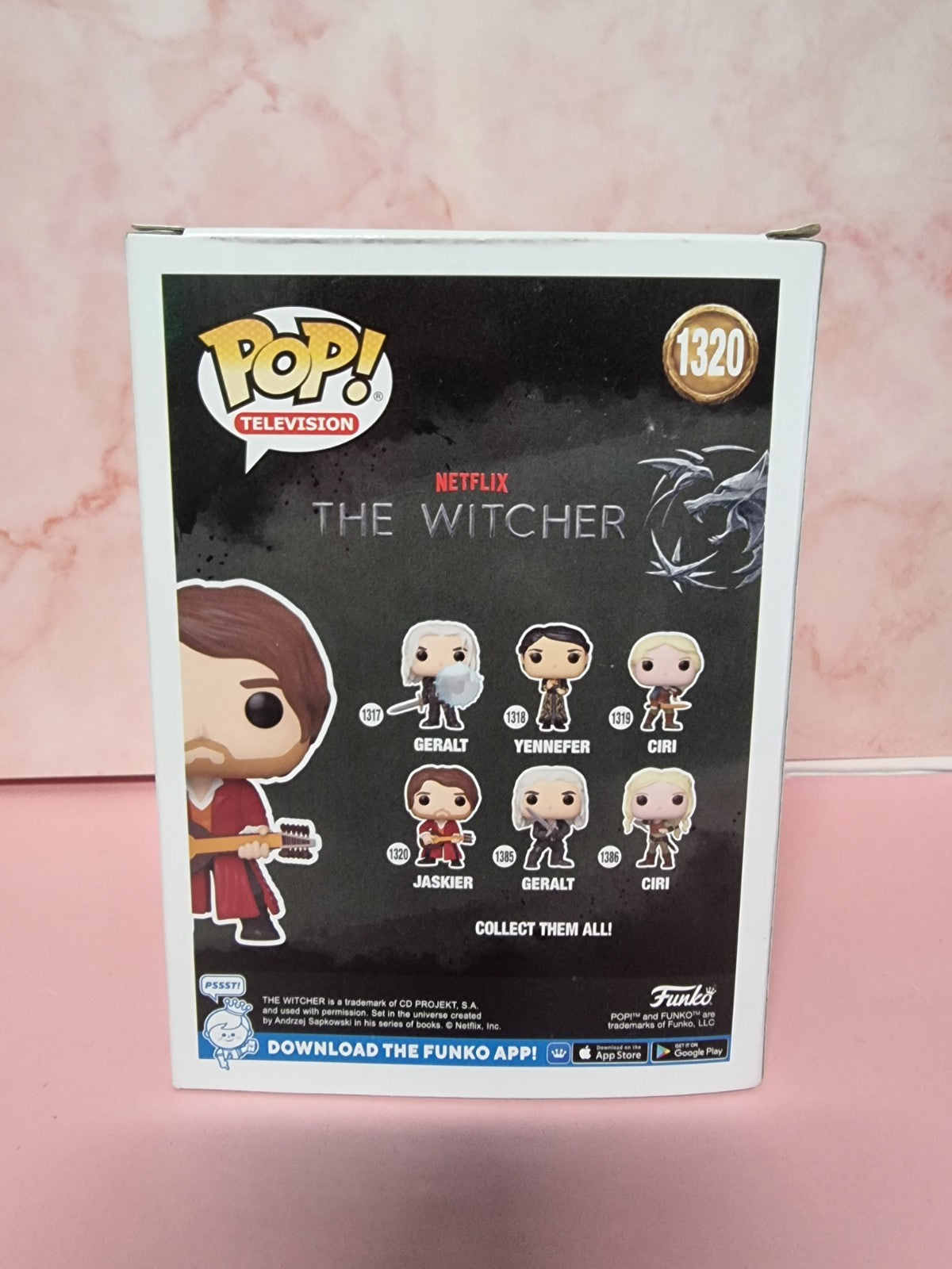 Funko POP! Vinyl Figure The Witcher Jaskier #1320