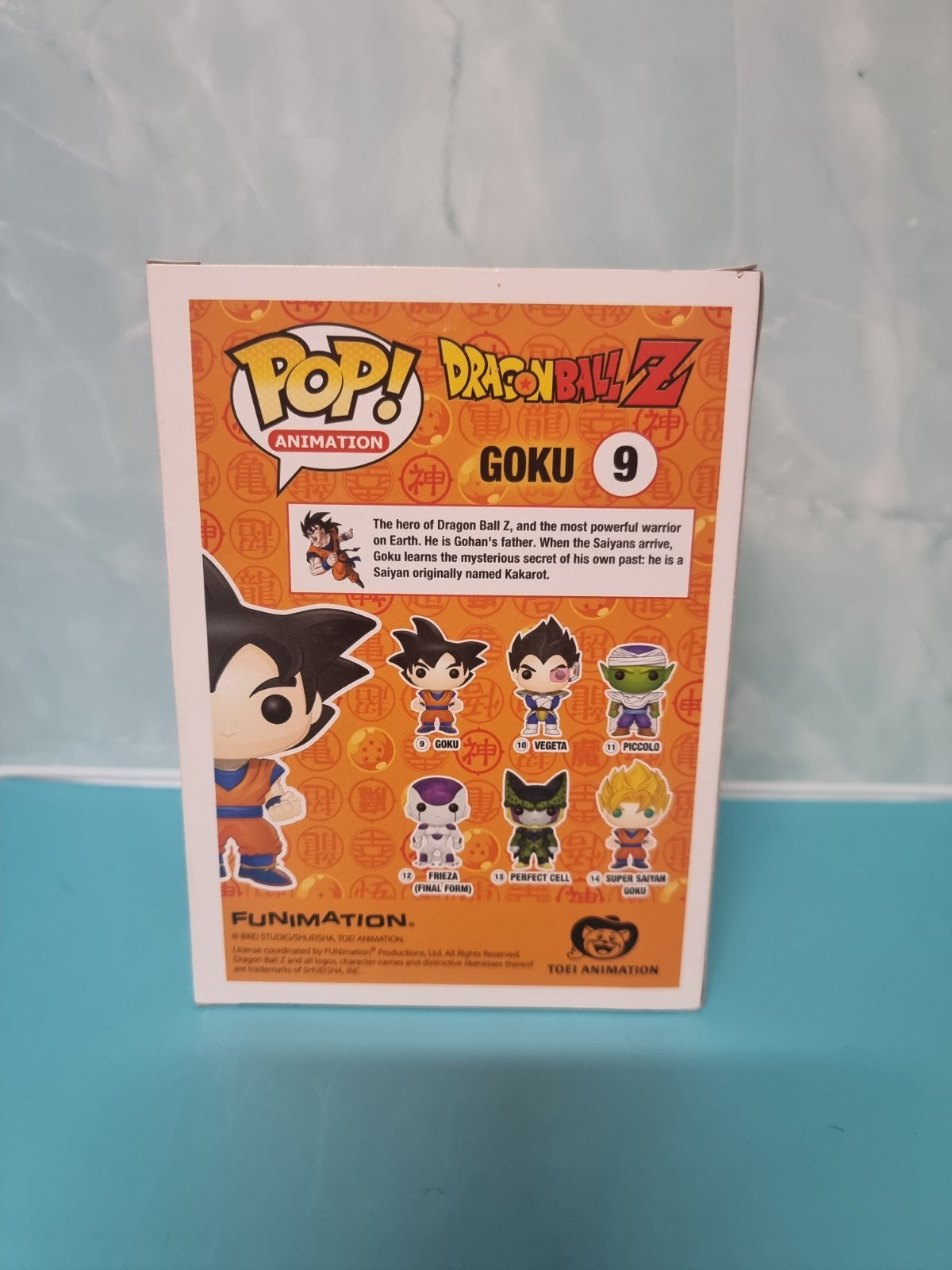 Funko Pop Animation Dragon Ball Z Goku No.9 Vinyl Figure