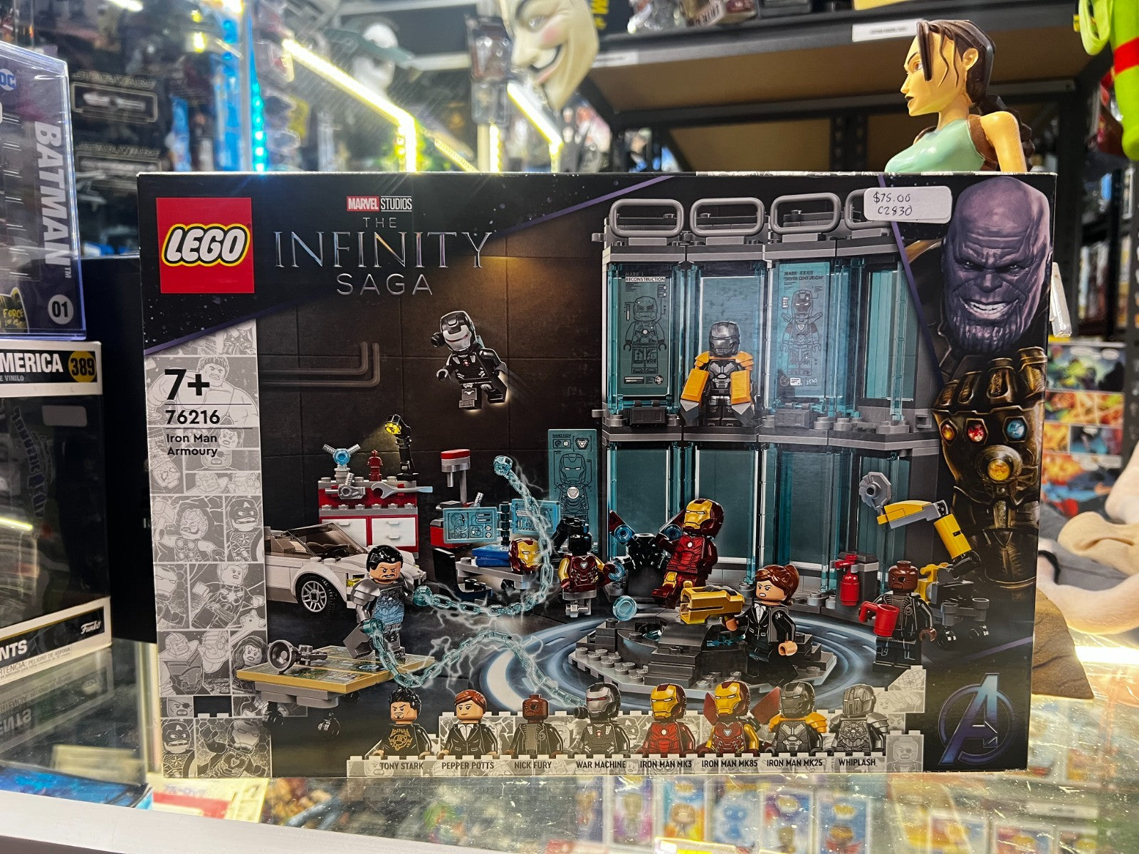 Lego - 76216 - Iron Man Armoury - Infinity Saga -  Sealed -