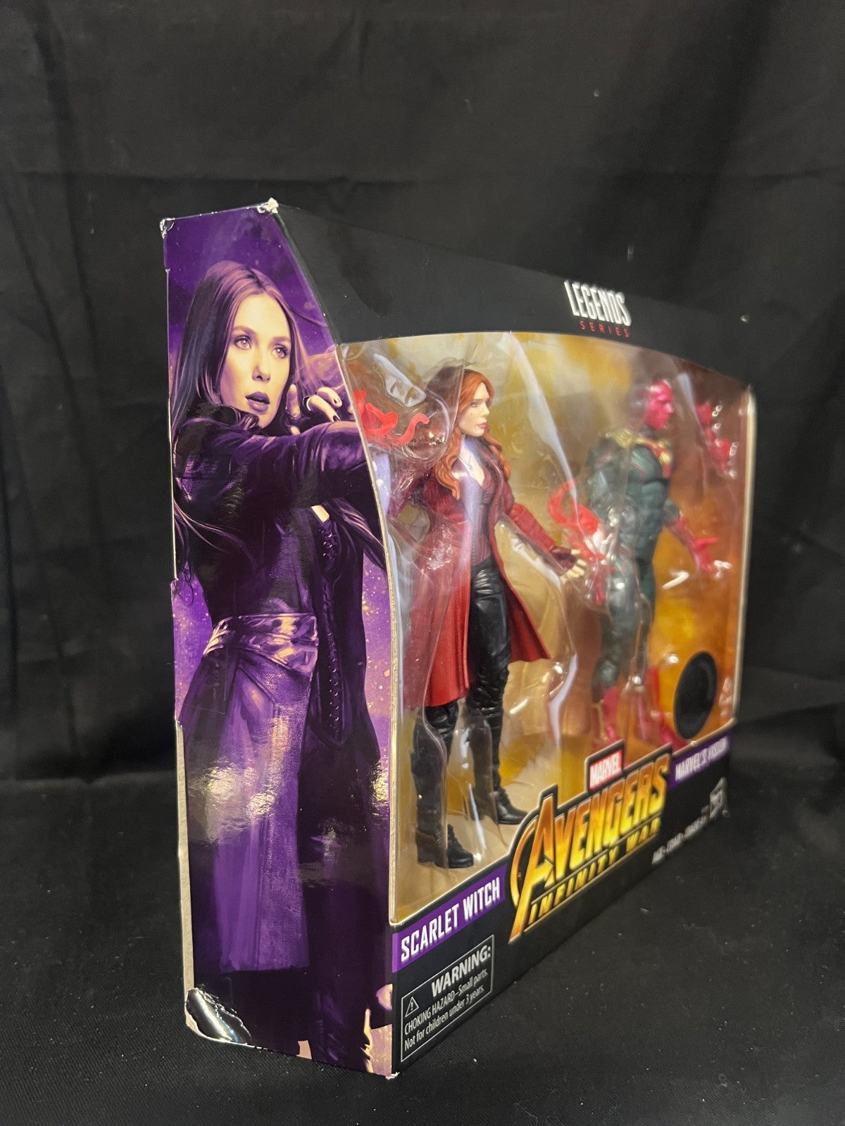 Marvel Legend Series Avengers Infinity War Scarlet Witch & Vision Hasbro 2017