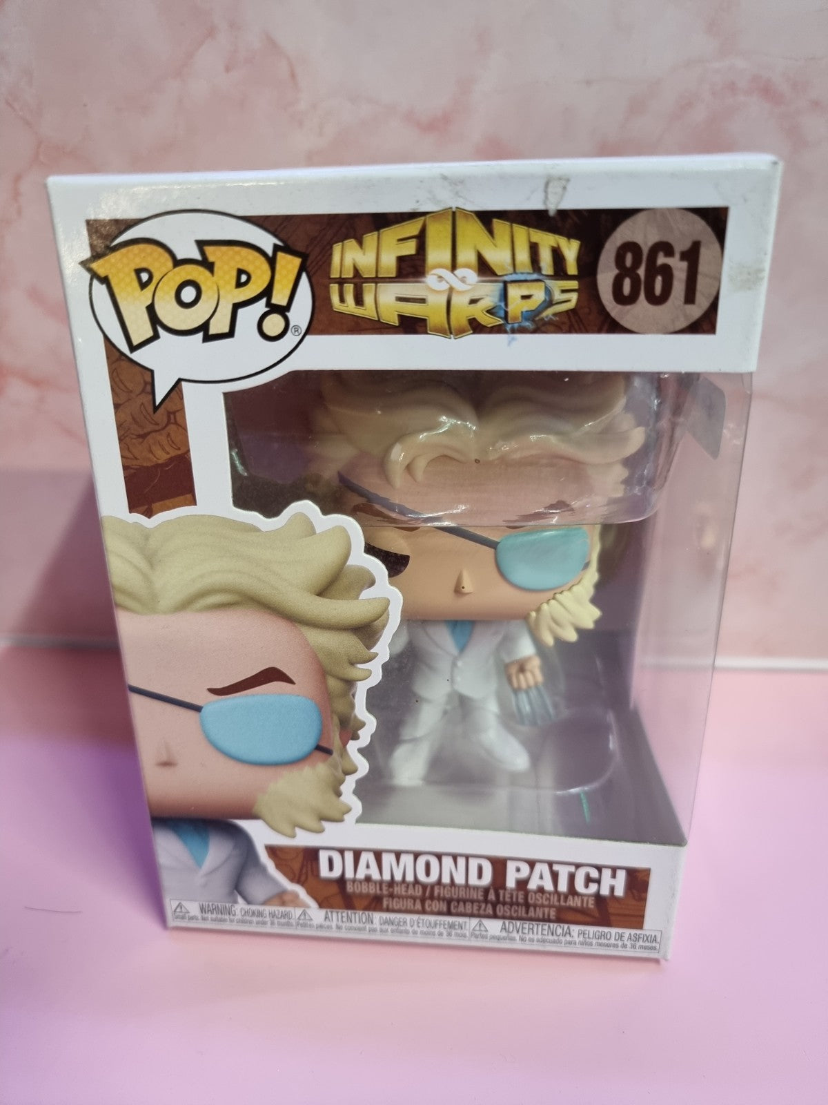 Funko Marvel Infinity Warps Diamond Patch #861 Collectible Vinyl Figure