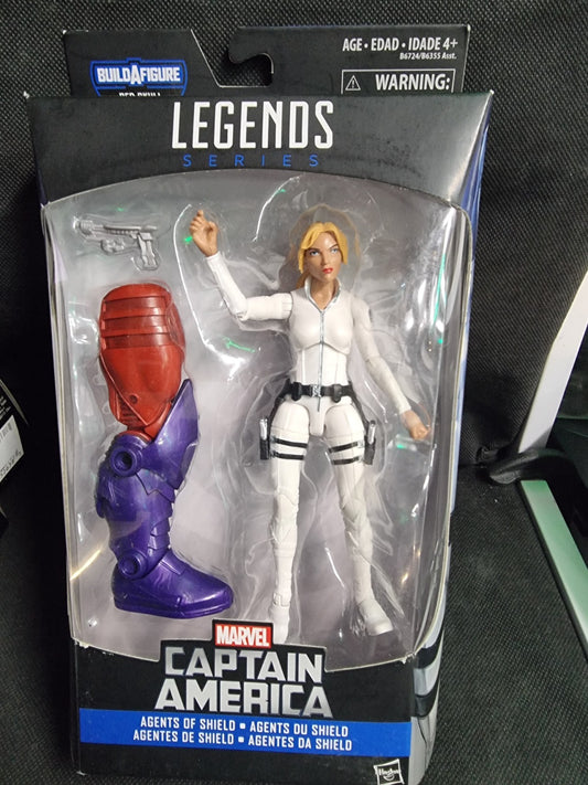 Marvel Legends SHARON CARTER action figure! (2015 Red Skull Onslaught BAF VHTF!)