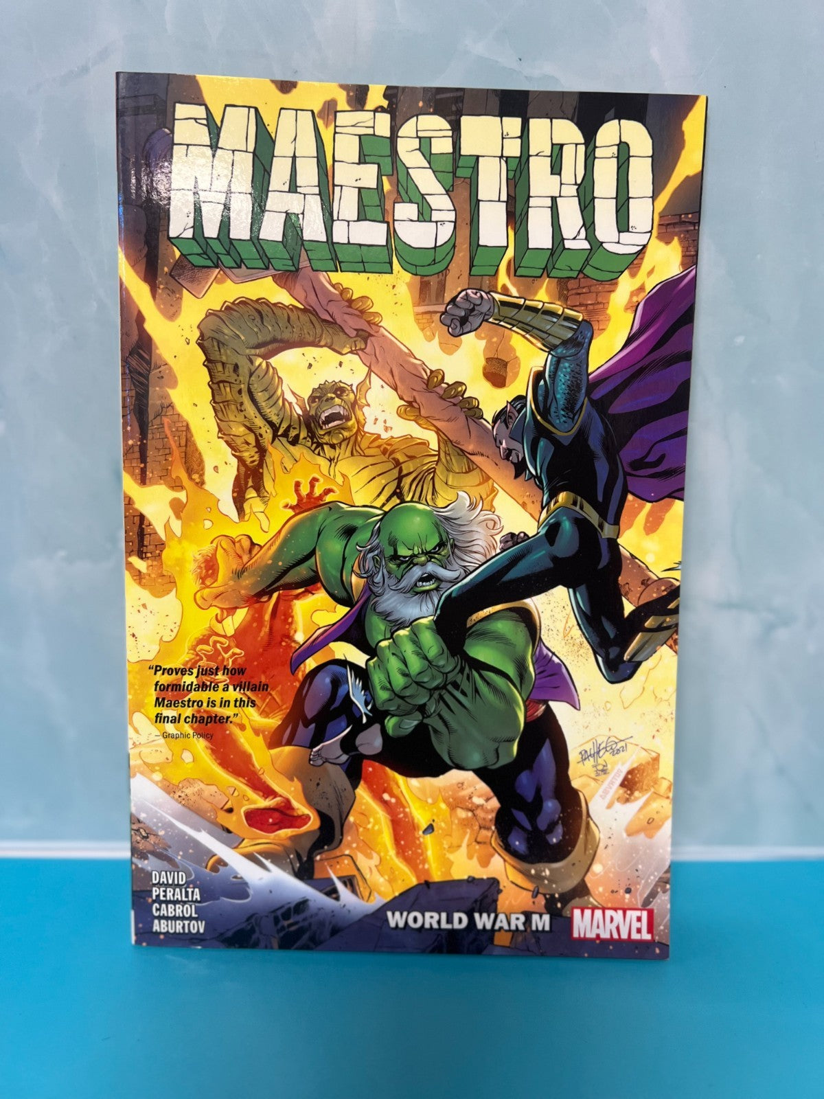 MAESTRO WORLD WAR M Graphic Novel TP Trade Paperback Marvel Comics NEW