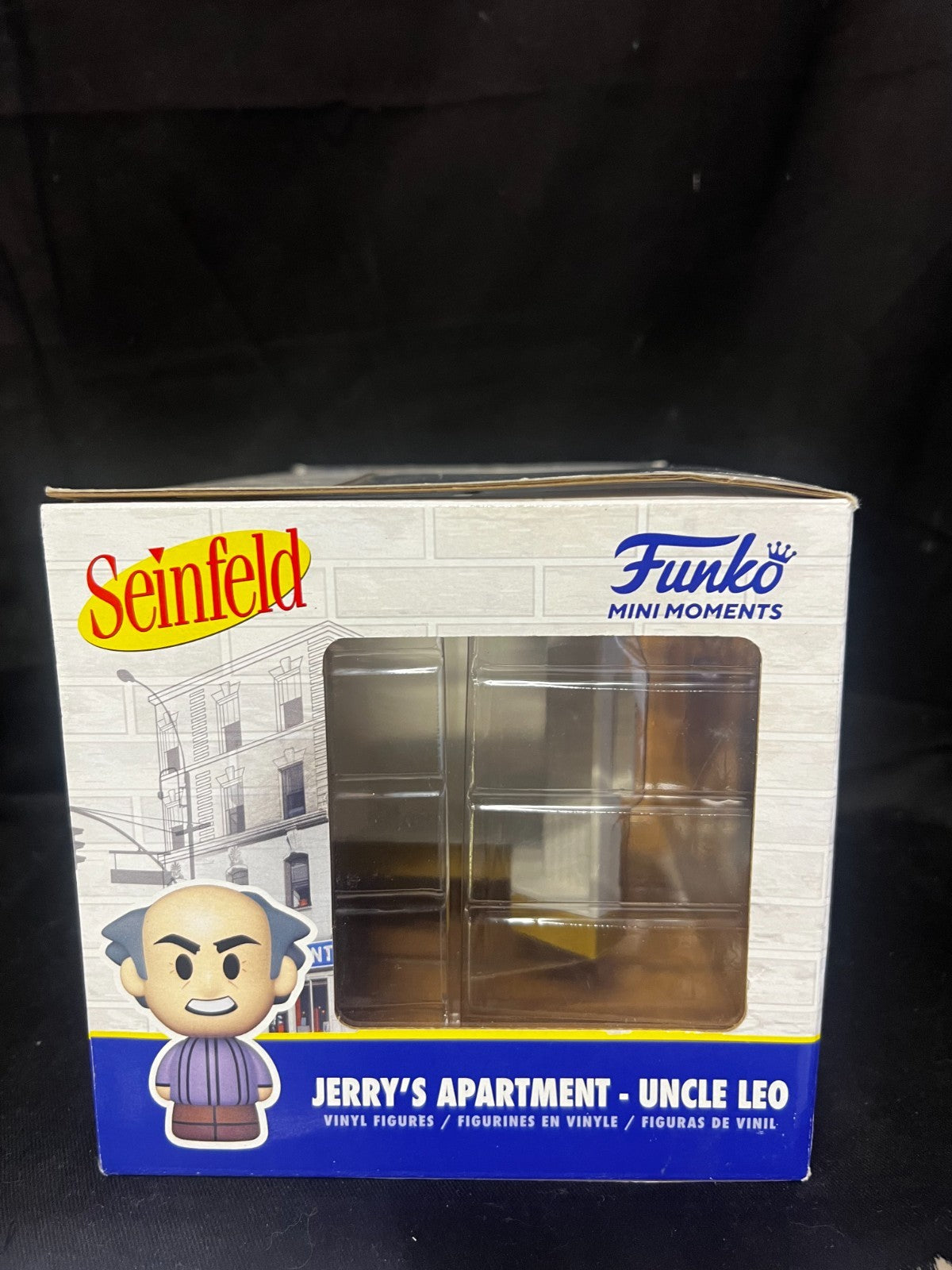 Seinfeld - Uncle Leo Mini Vinyl Moment Diorama Figure Set NEW Funko