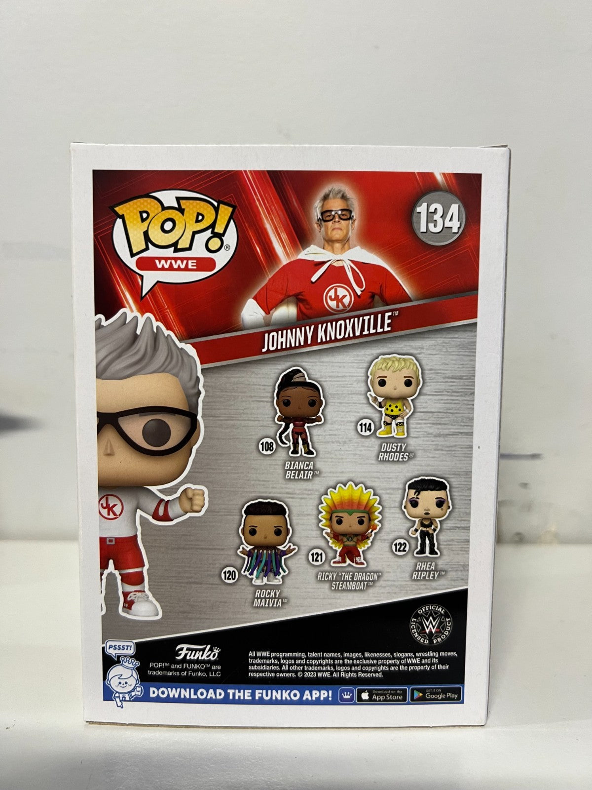 Funko Pop Vinyl - WWE - Johnny Knoxville #134