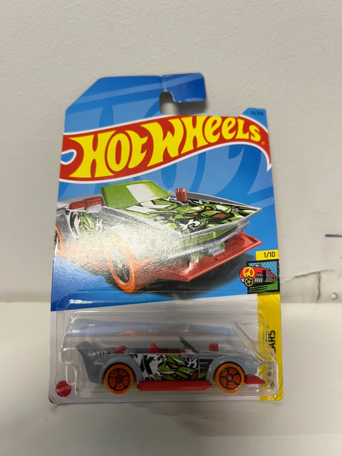 2023 HOT WHEELS #15 - Track Manga (Grey #1 HW Art Cars) A26