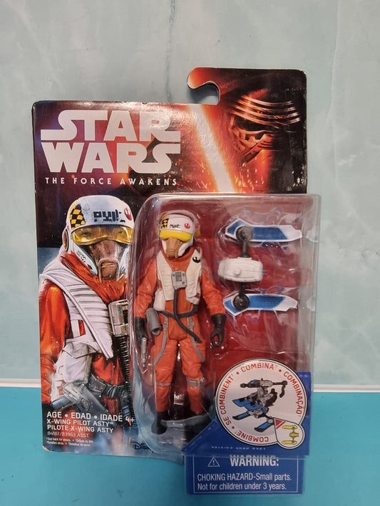 Star Wars The Force Awakens X-Wing Pilot Asty-Action Figure Character by Hasbro