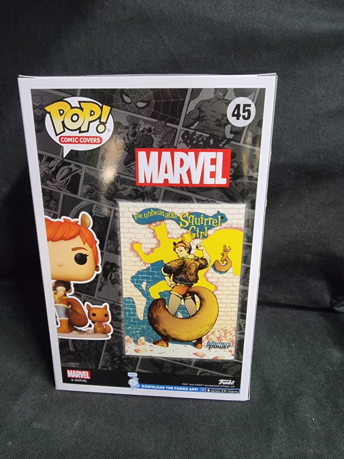 Funko Pop! Comic Cover Marvel Squirrel Girl Vinyl Figure Collectible # 45