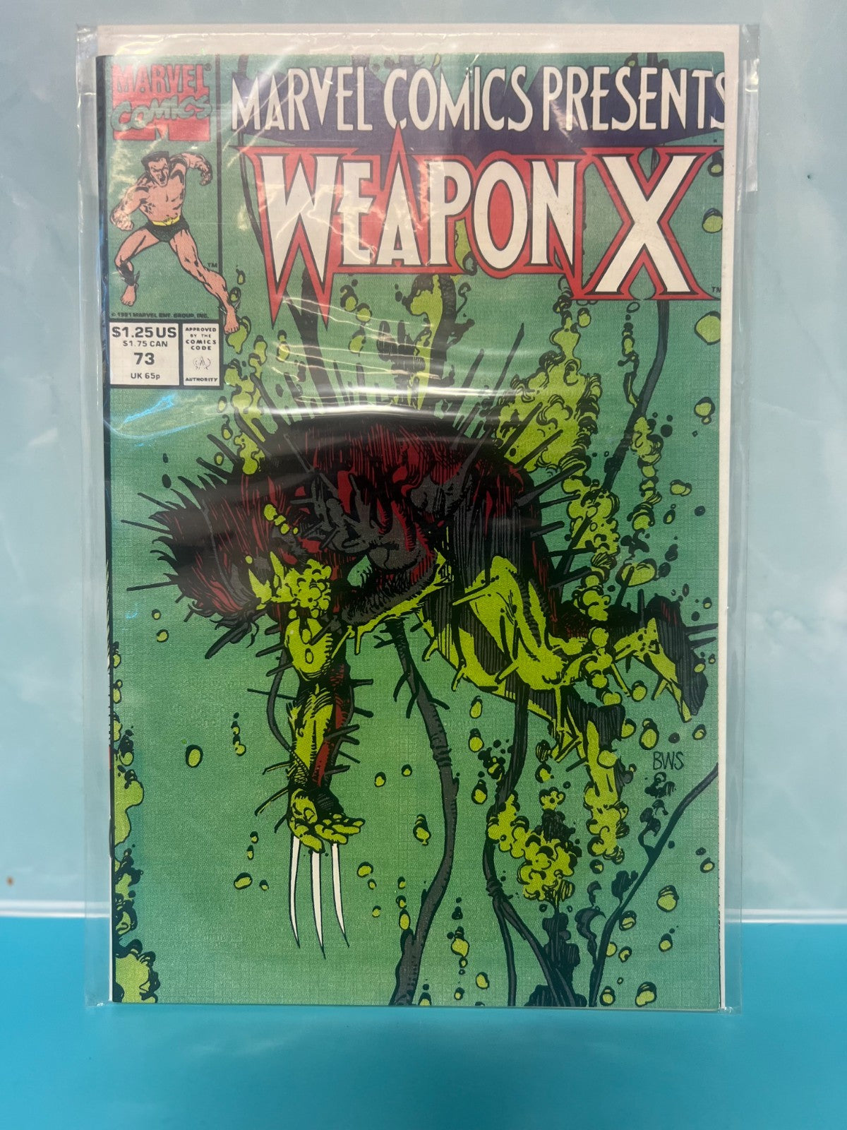 Marvel Comics Presents #73 (1991) Weapon X NM- 9.2