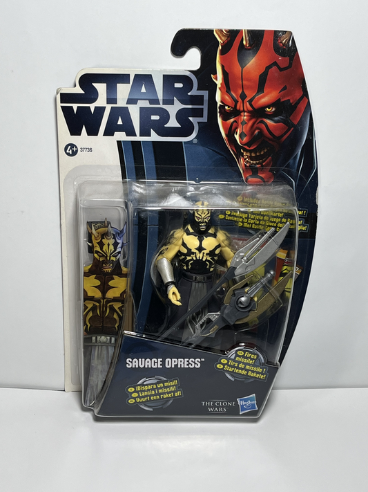 Savage Opress CW3 Star Wars The Clone Wars 3.75 Action Figure