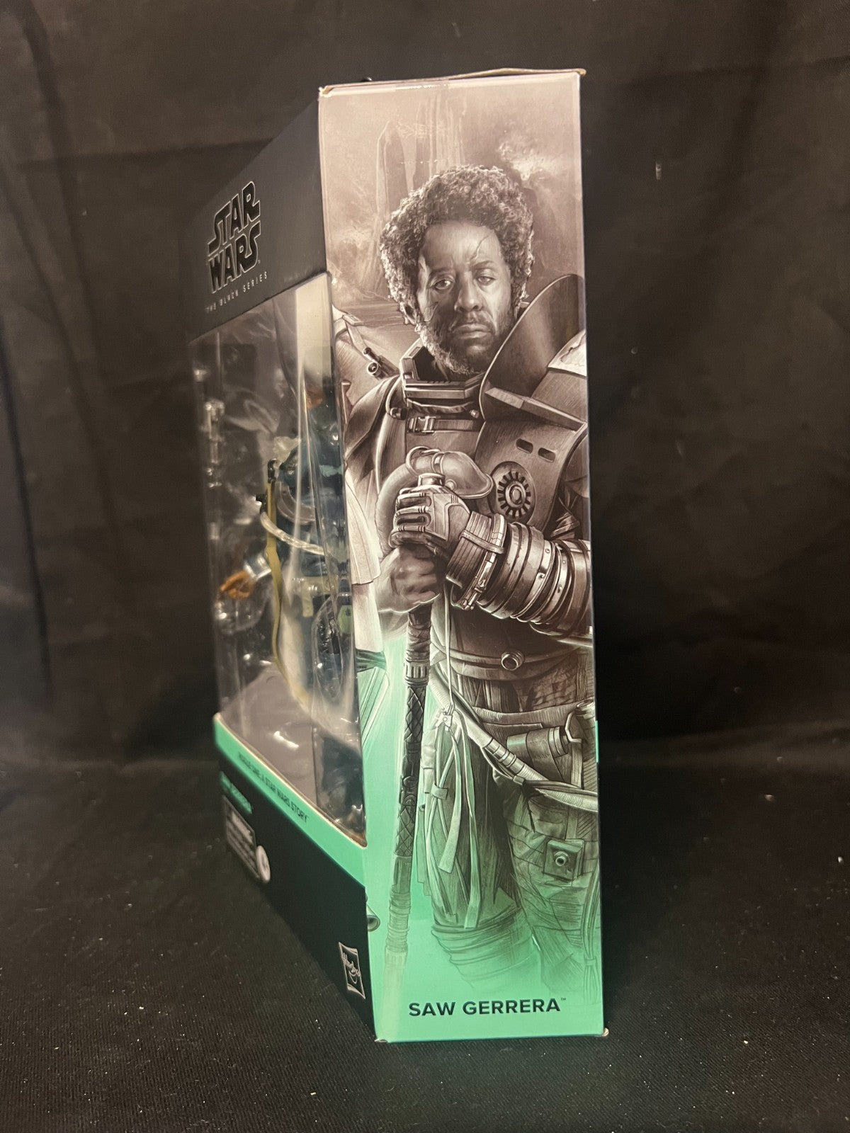 Star Wars: Rogue One - Saw Gerrera Black Series Deluxe 6” Scale Action Figure