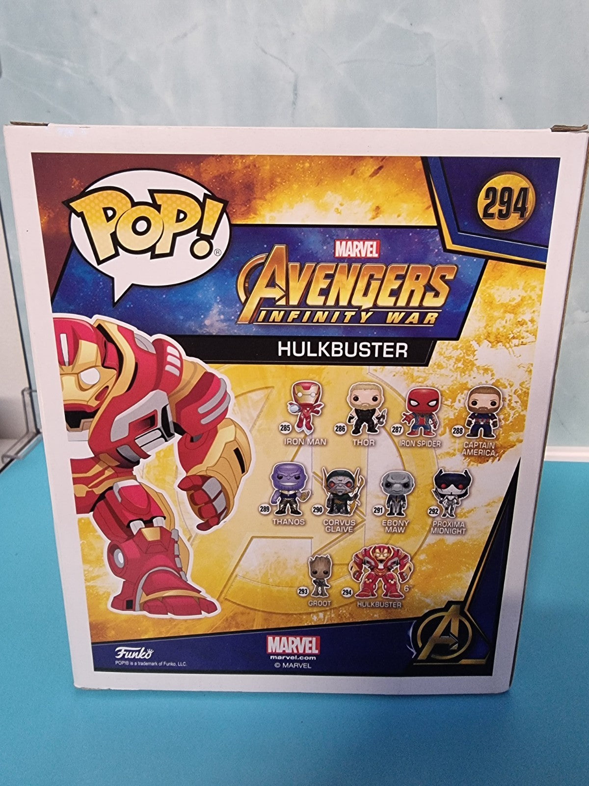 Funko Pop Marvel Avengers Infinity War - Hulkbuster 6" Collectible Figure #294