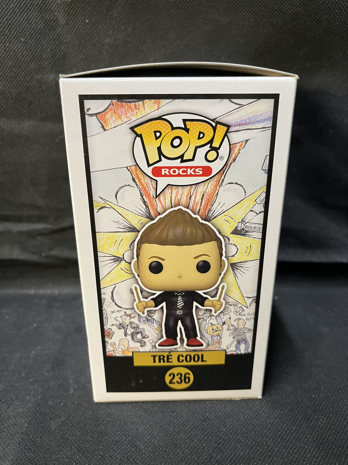 Green Day Tre Cool Funko Pop Vinyl #236