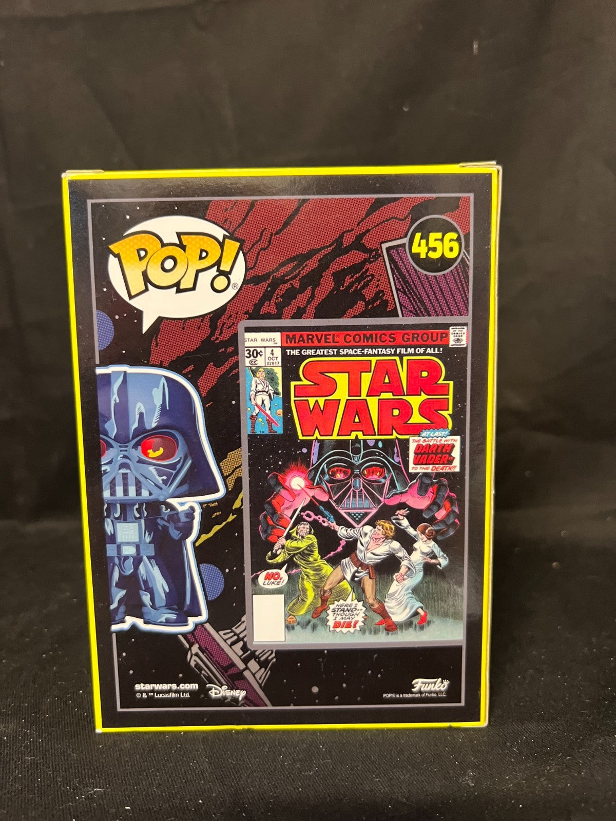 FUNKO POP STAR WARS #456 DARTH VADER (RETRO SERIES) VINYL FIGURE