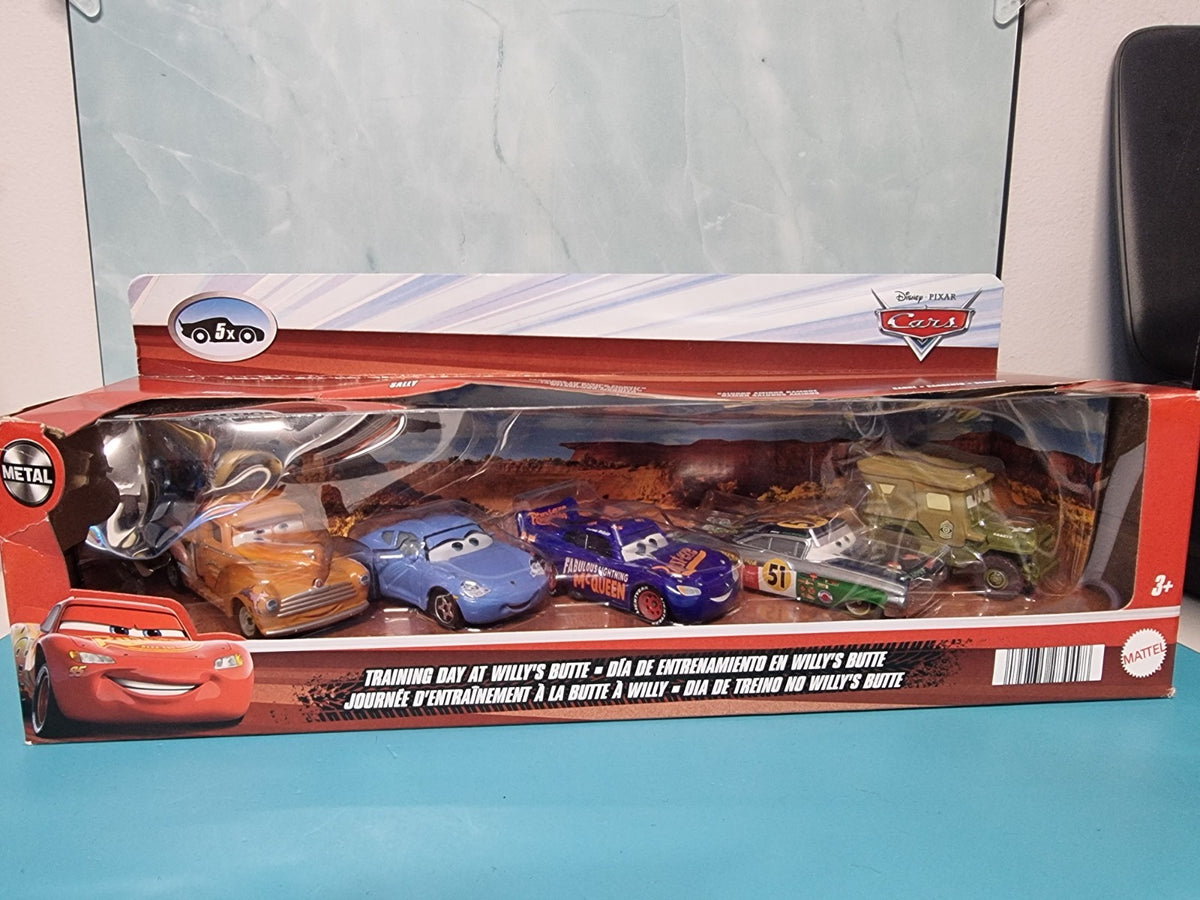 Disney Pixar Cars Training Day At Willy's Butte 5 Cars