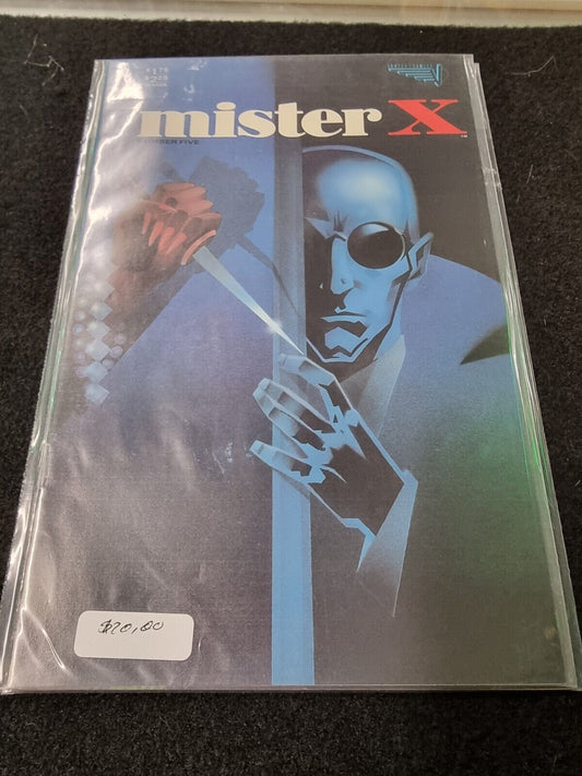 Mister X Comic Book #5(Vortex Comics 1985)