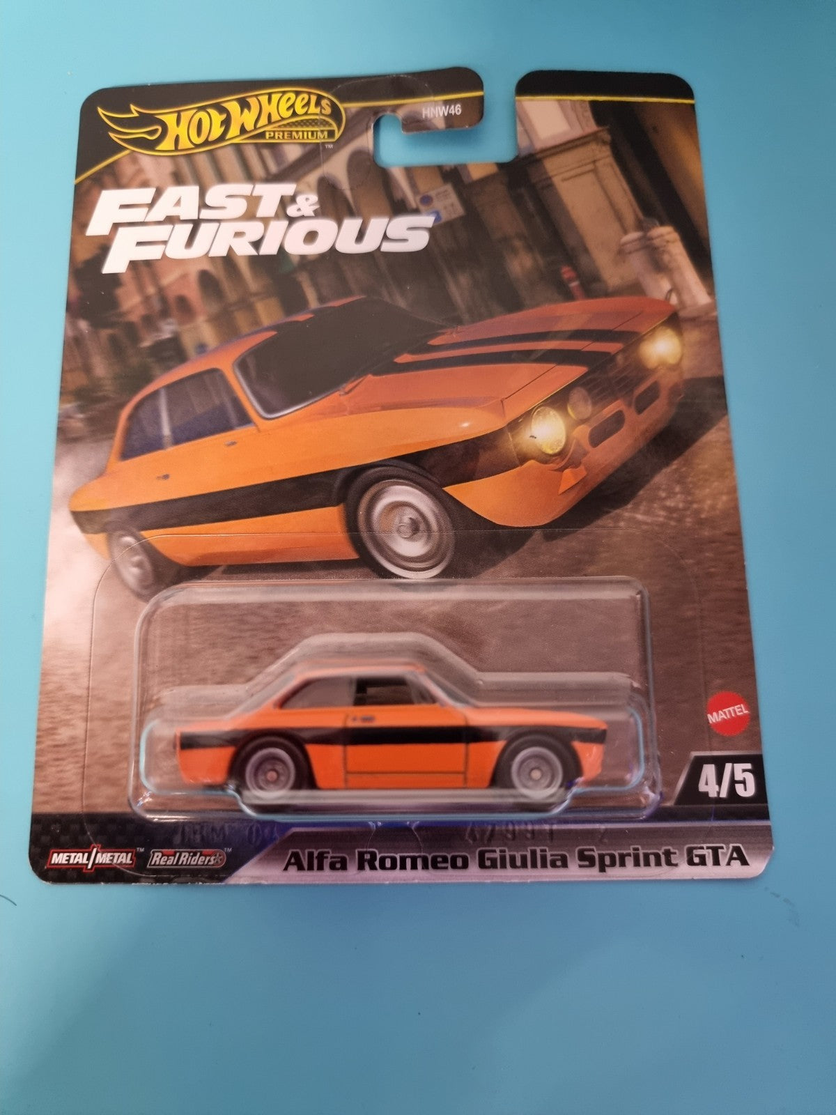 2025 HOT WHEELS Fast & Furious - Alfa Romeo Giulia Sprint GTA (Orange) G04